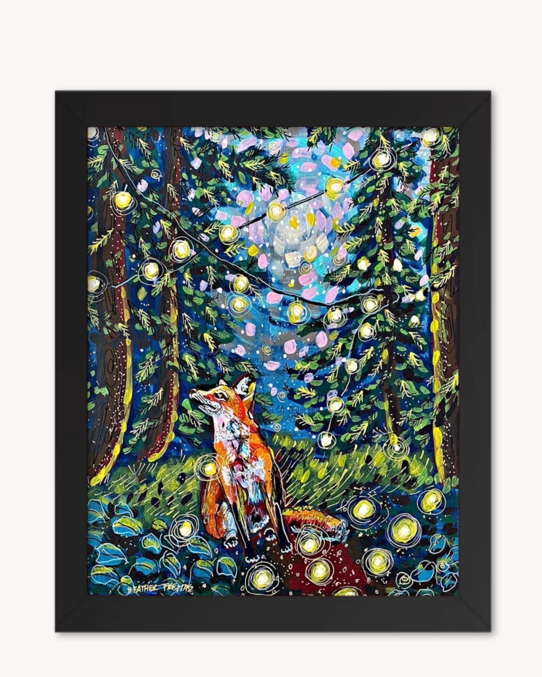 Forest Fox Print