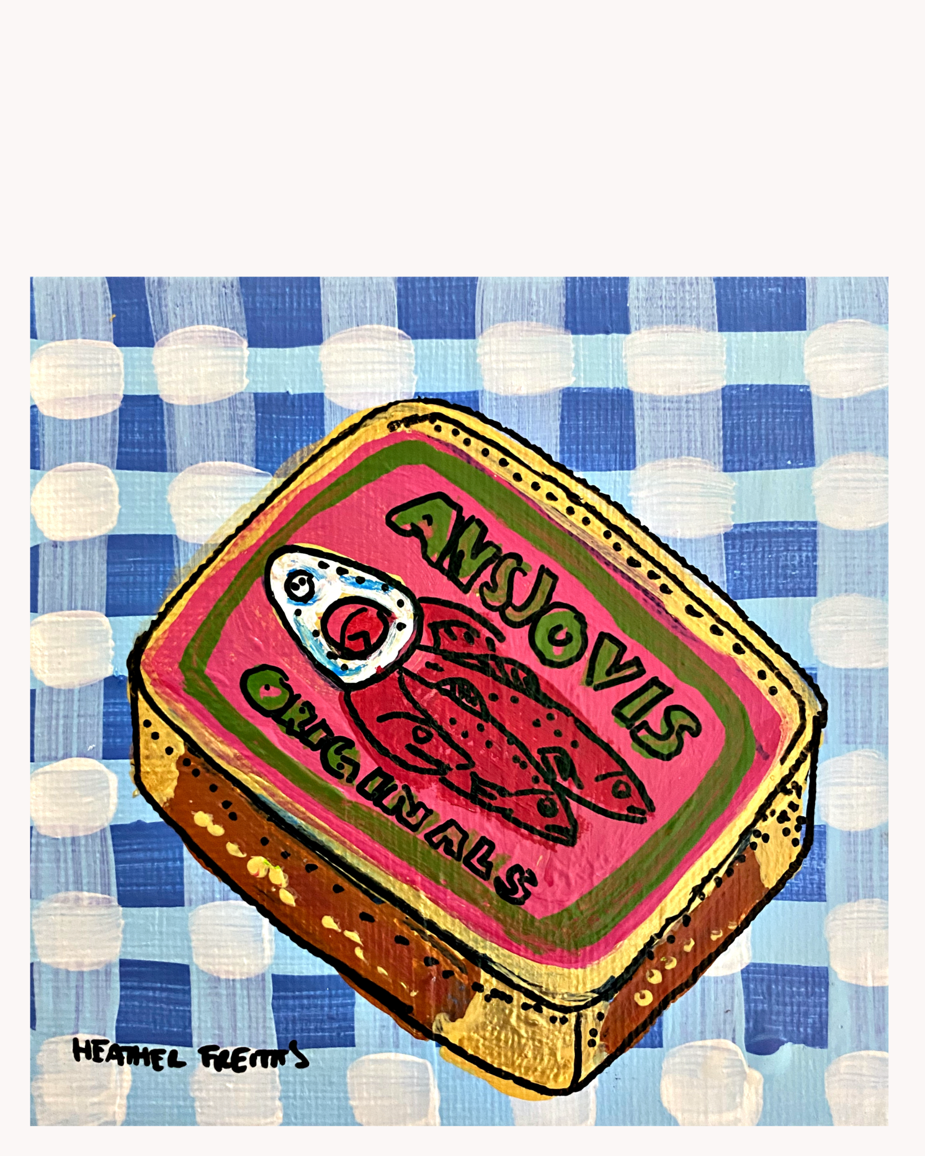 Anchovies Acrylic Tray