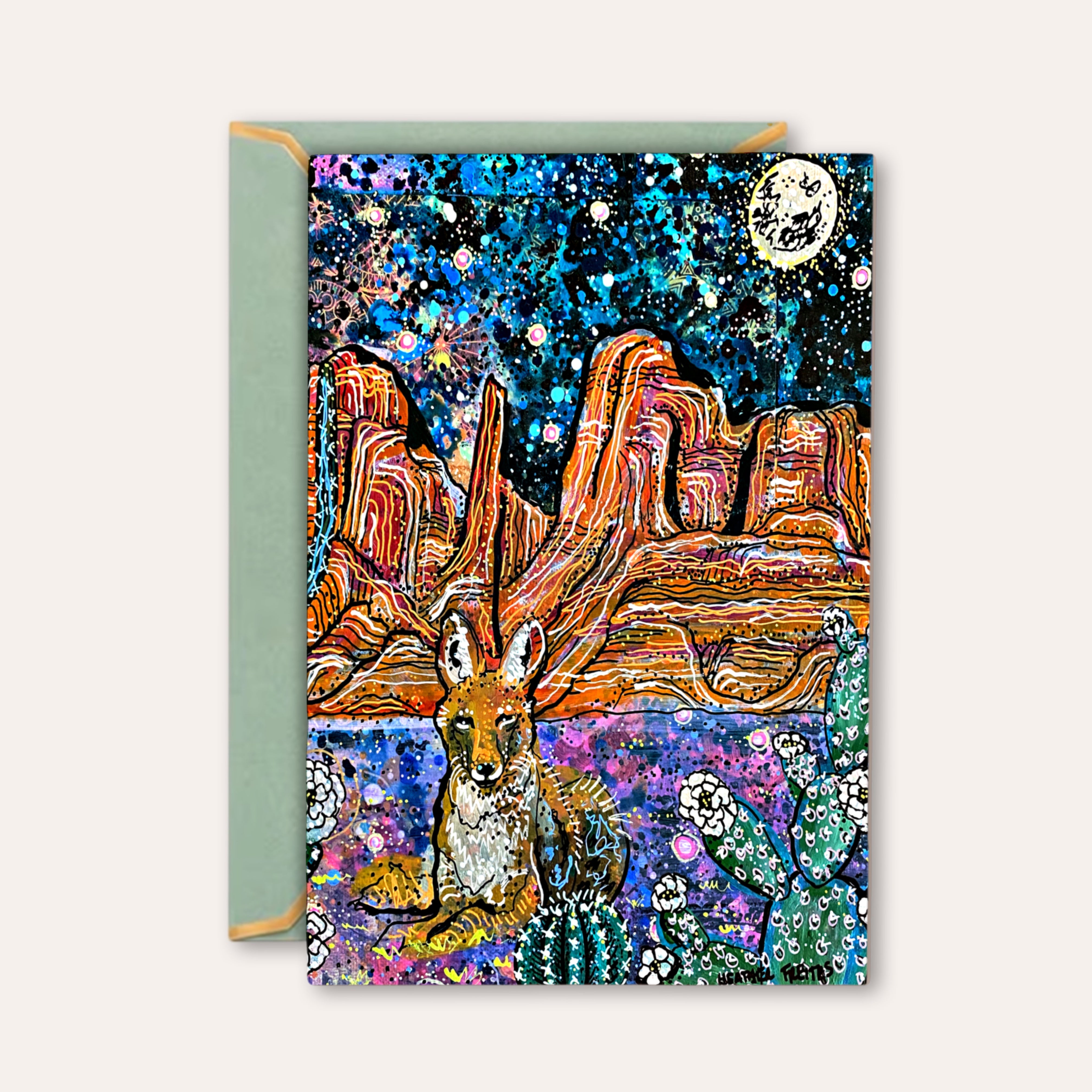 Coyote Song - Greeting Card / Fine Art Print