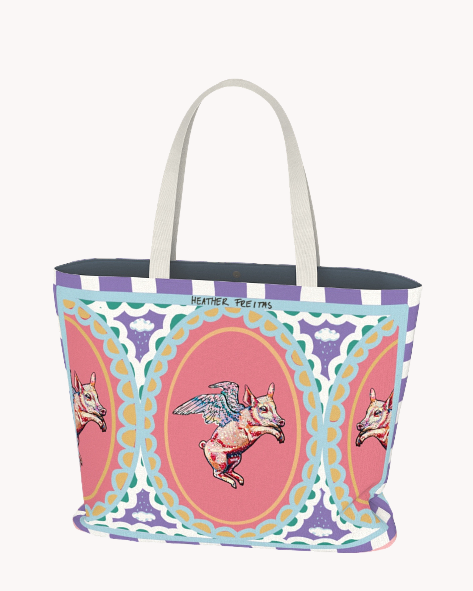 Flying Pig Reverie Tote