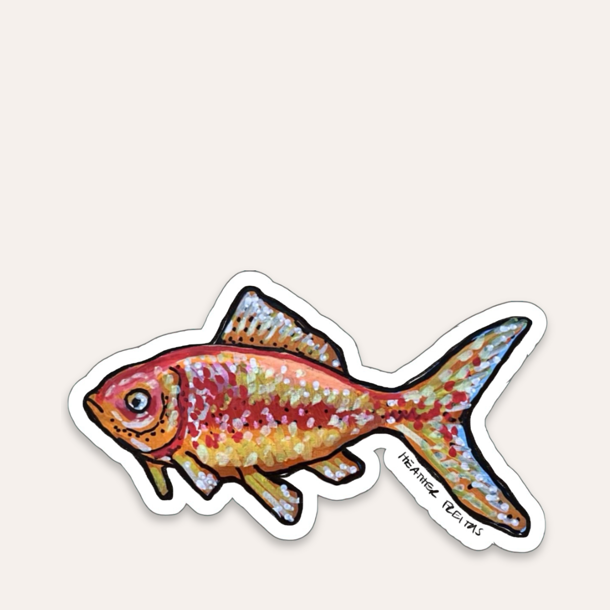 Common Goldfish Sticker