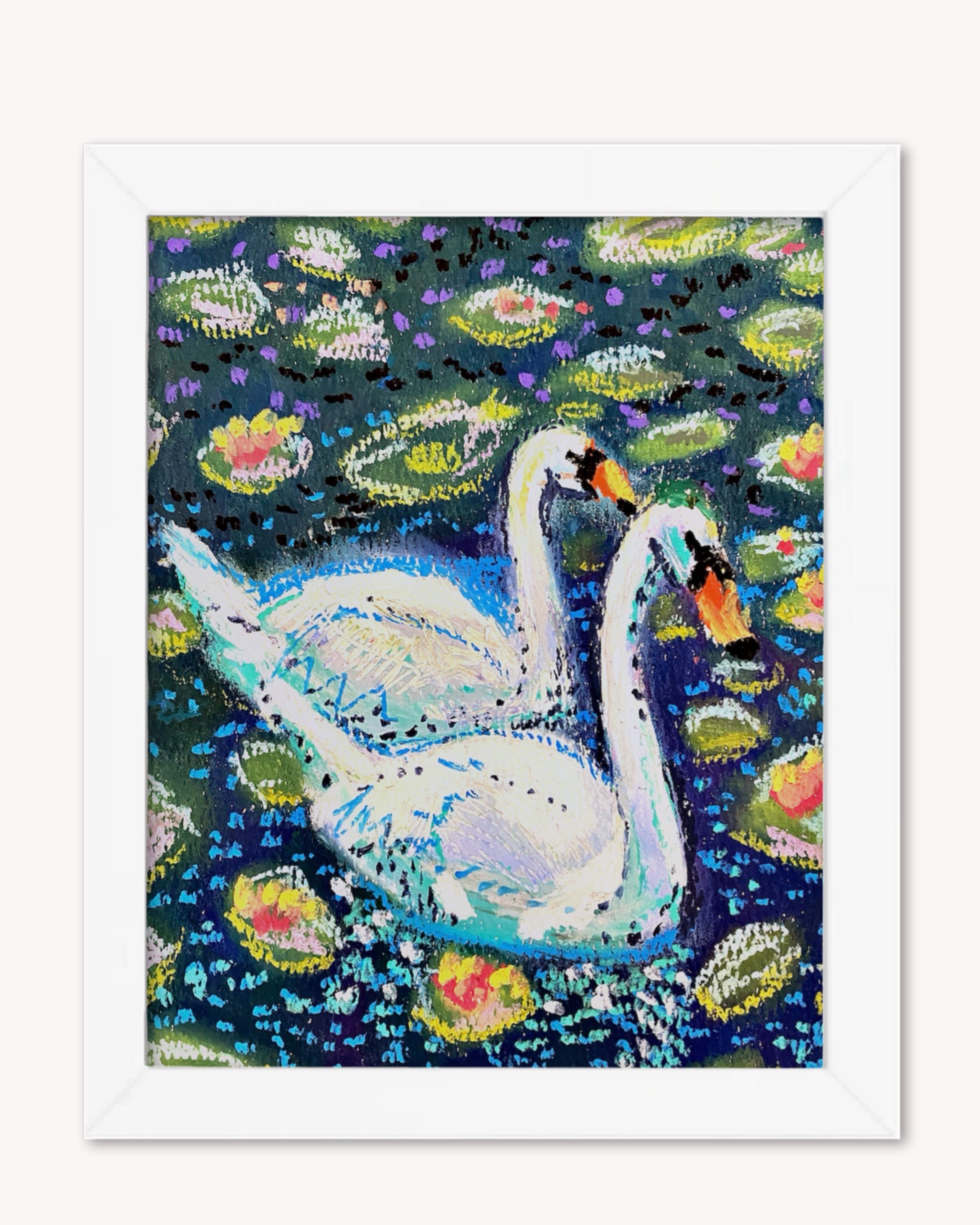 Two Swans Print