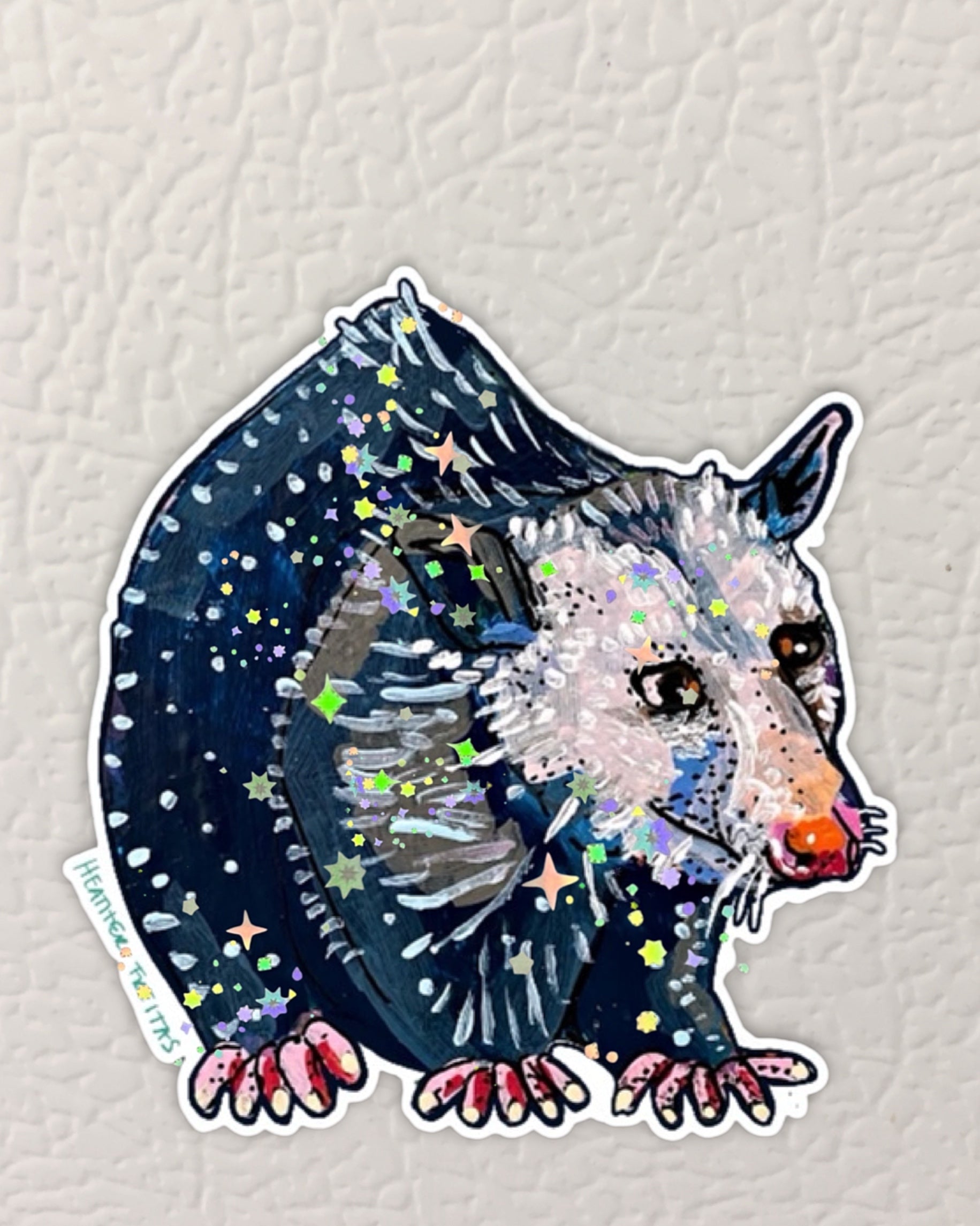 Opossum Magnet ( Die-Cut )