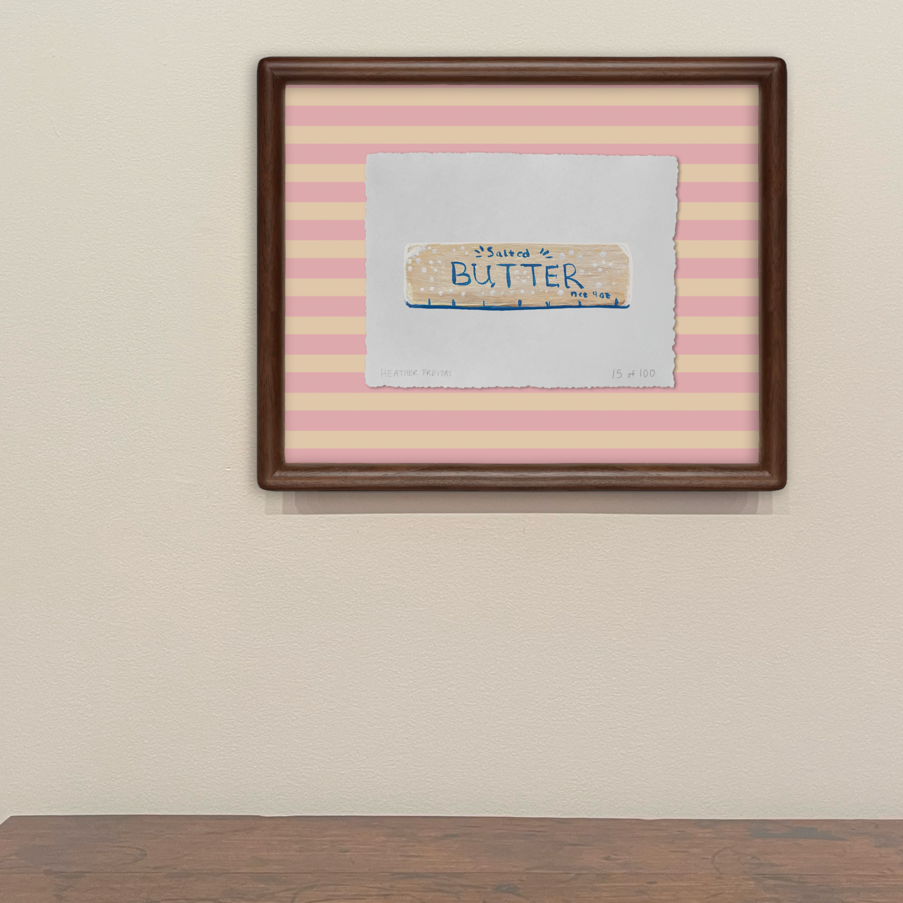 Butter Limited Edition Framed Print