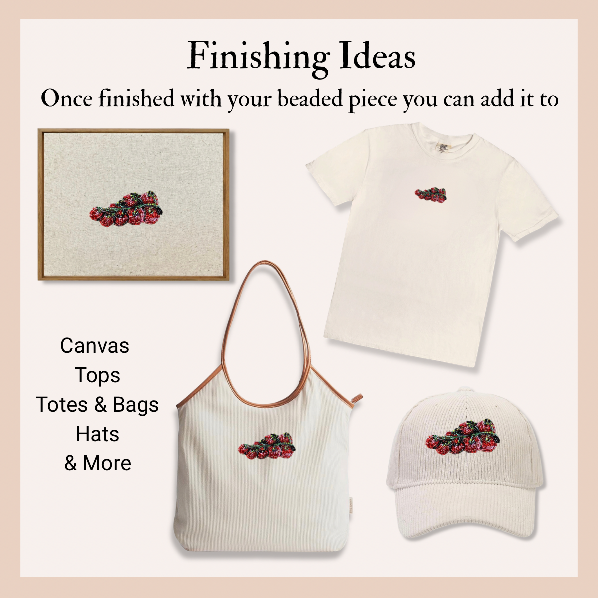 Tomato’s On The Vine Beaded Art Kit