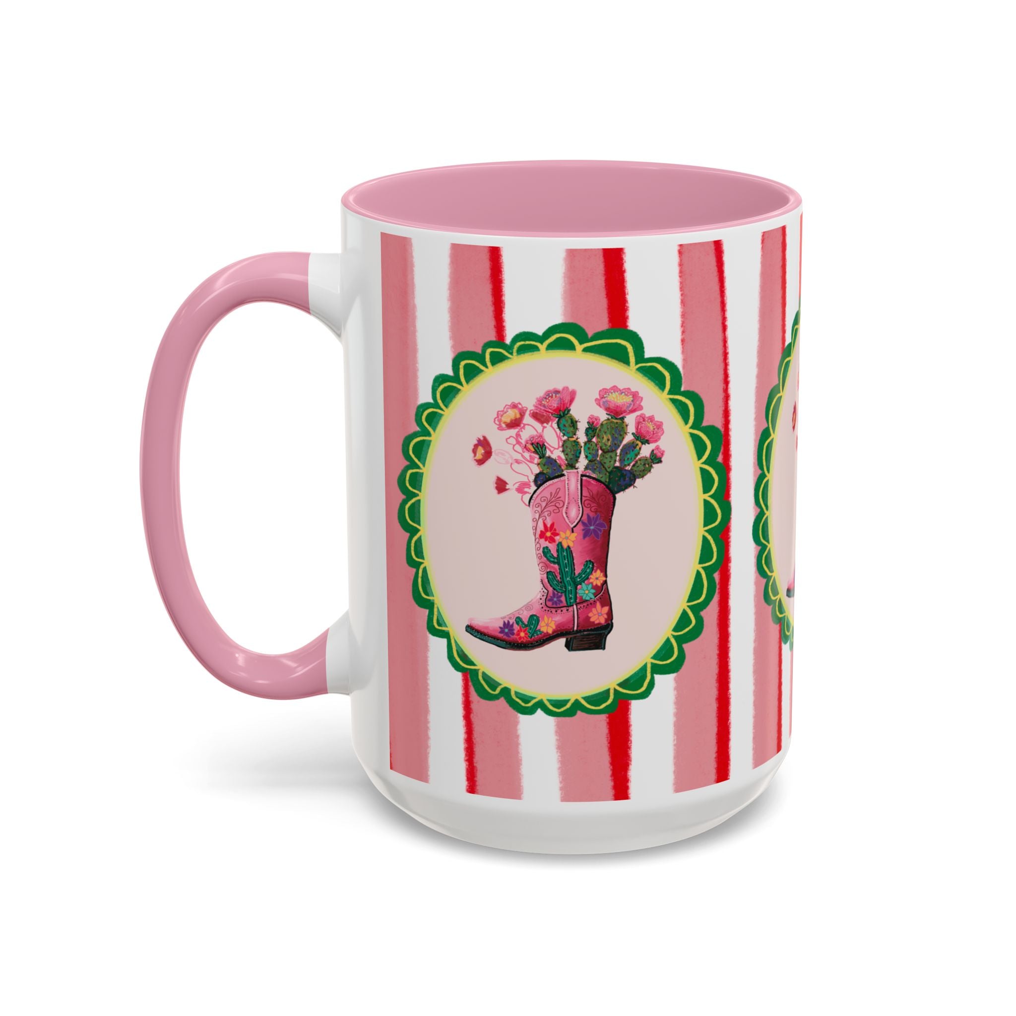 Cowgirl Boot Coffee Mug 15oz
