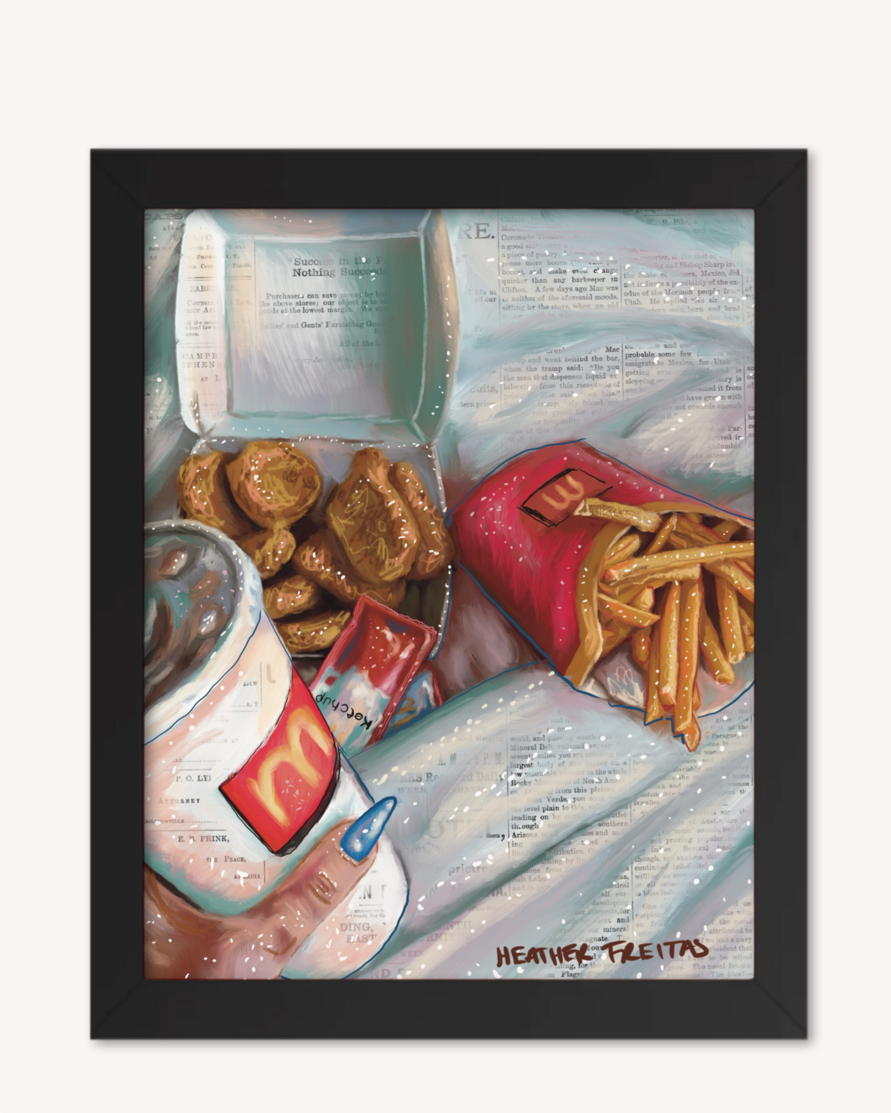 Fast Food Print