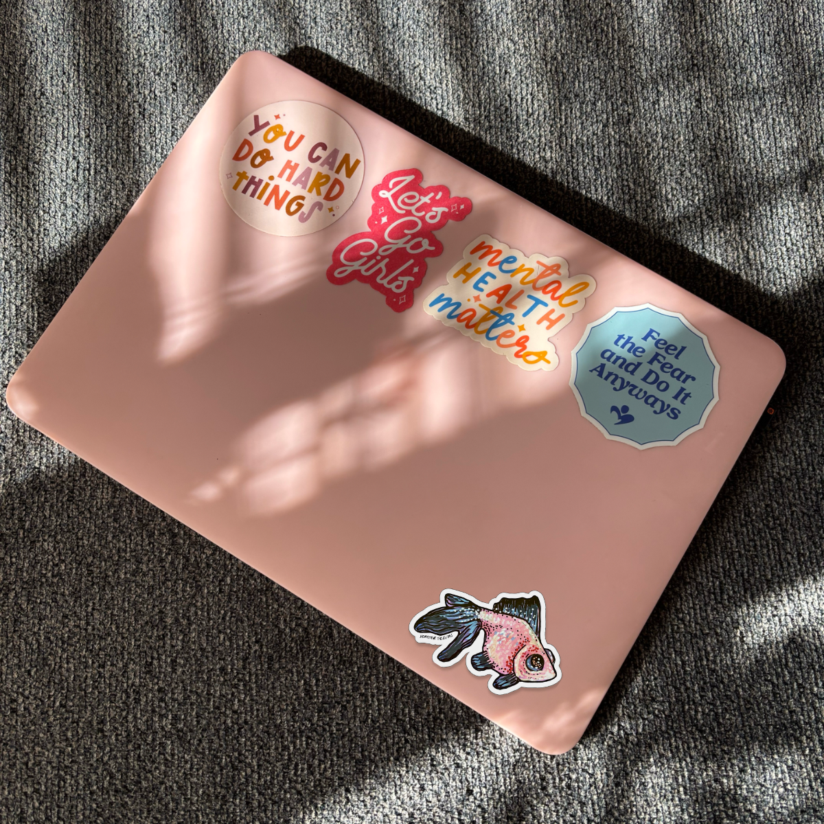 Panda Goldfish Sticker