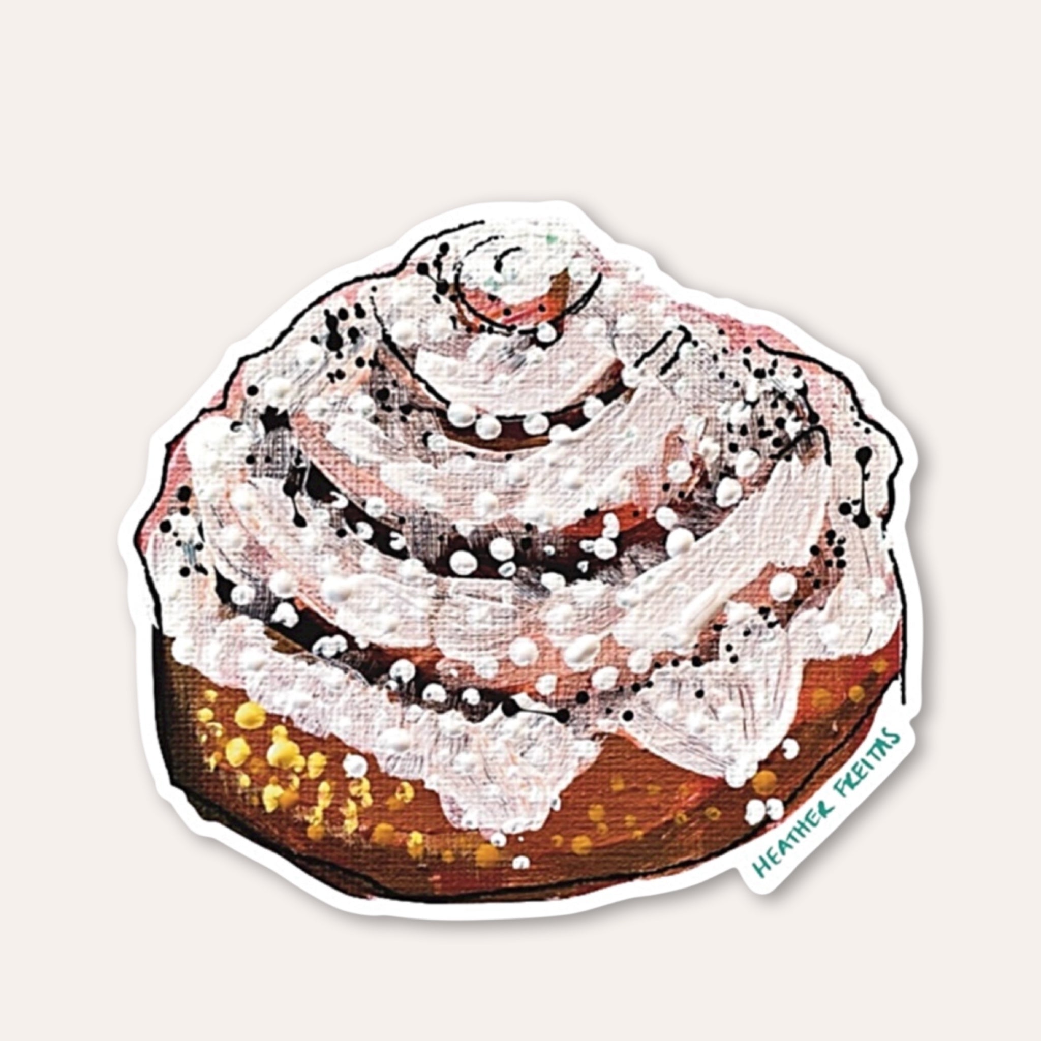 Cinnamon Roll Sticker