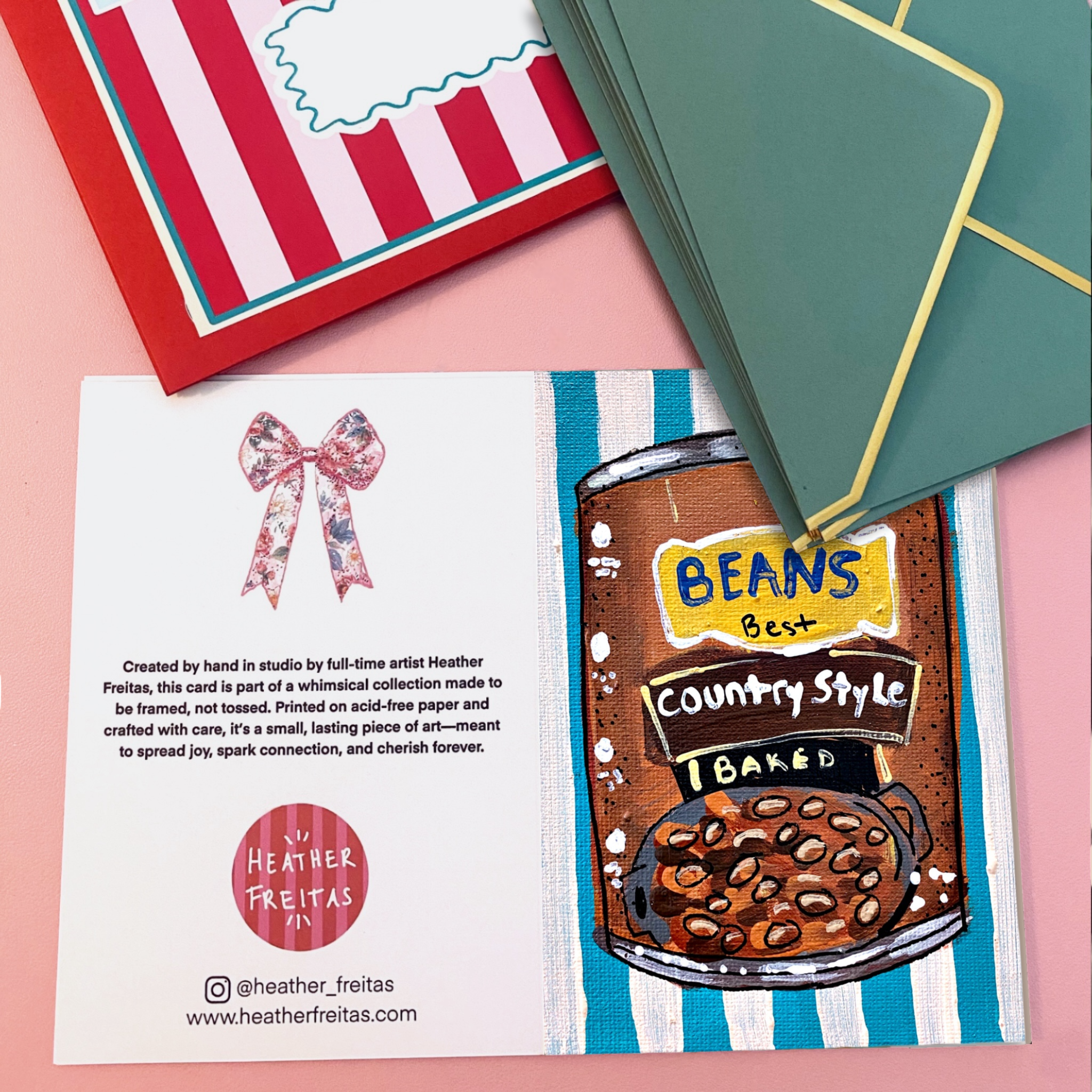 Baked Beans - Greeting Card / Fine Art Print