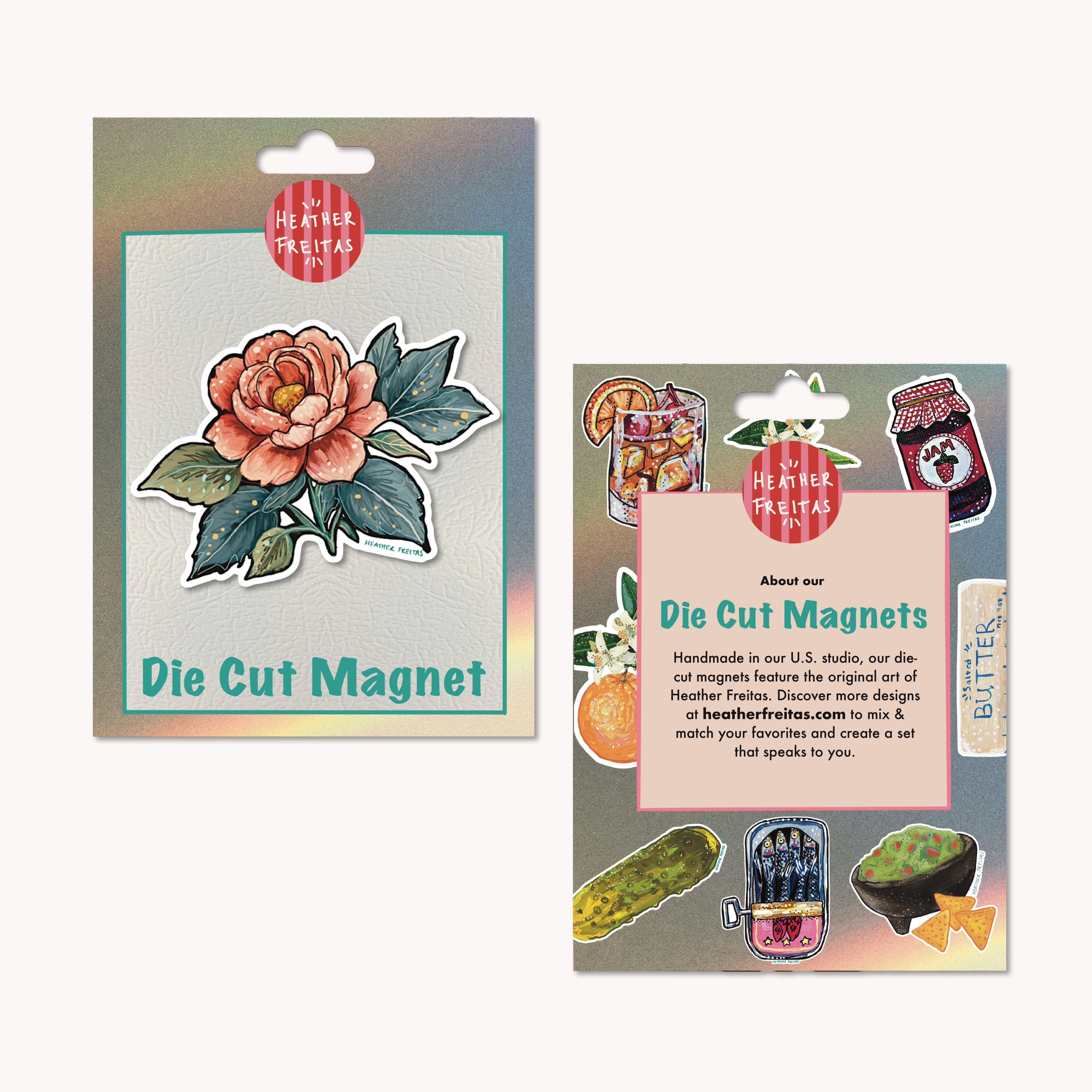 Rose Magnet ( Die-Cut )