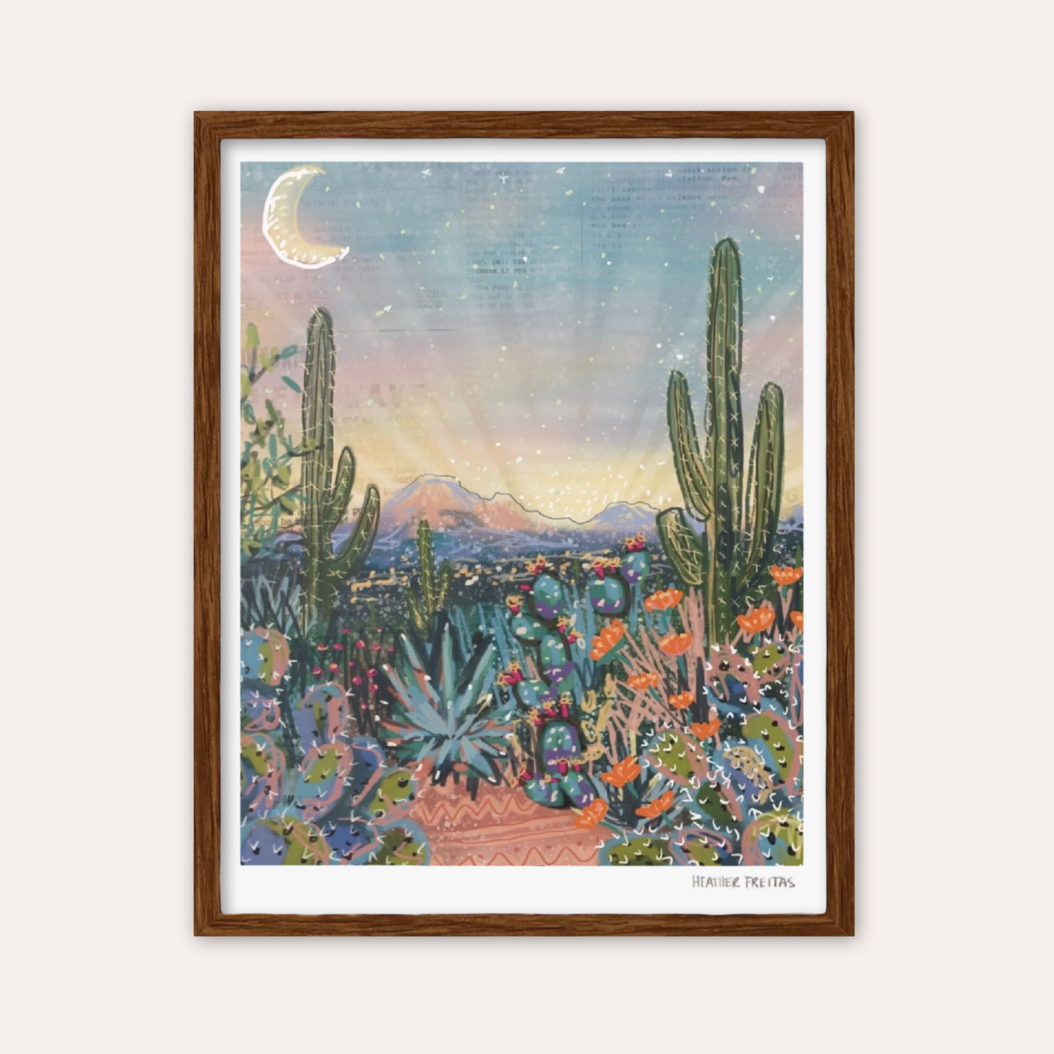 Sunbeams Fine Art Print