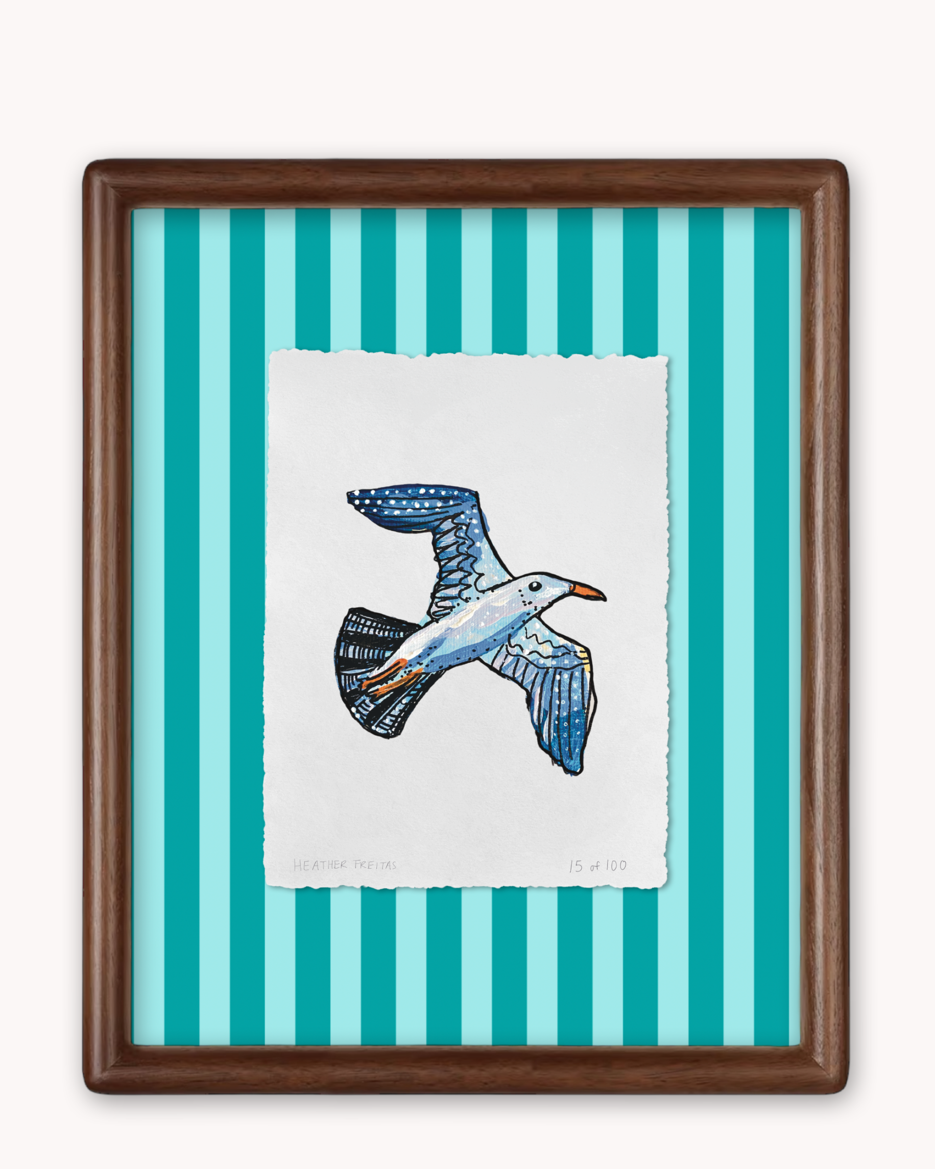 Seagull Limited Edition Framed Print