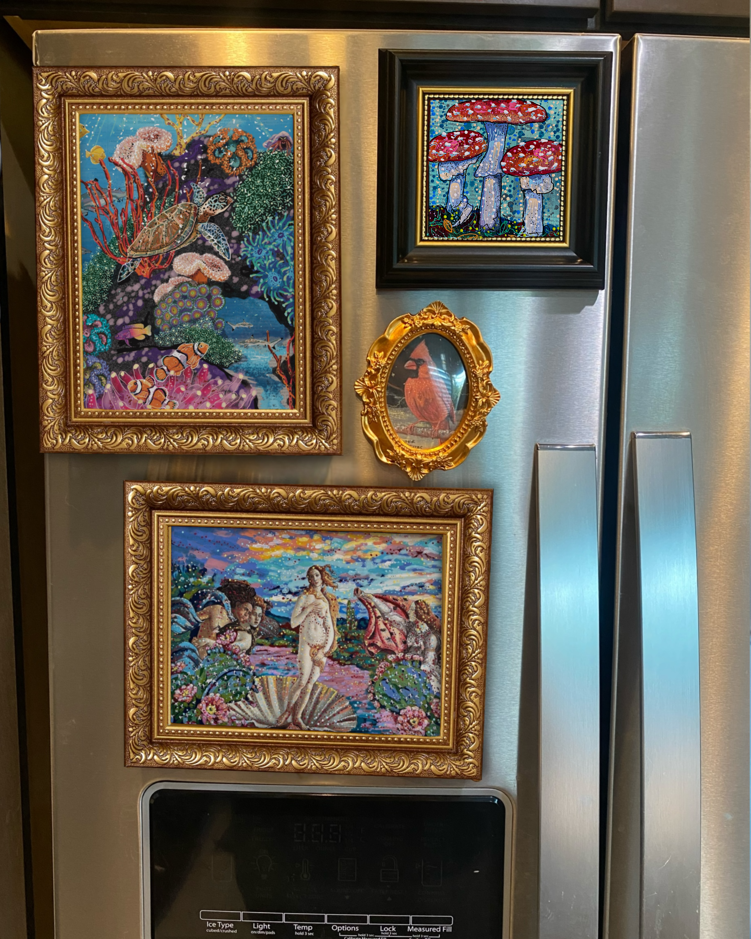 Reef Fine Art Magnet ( Large )