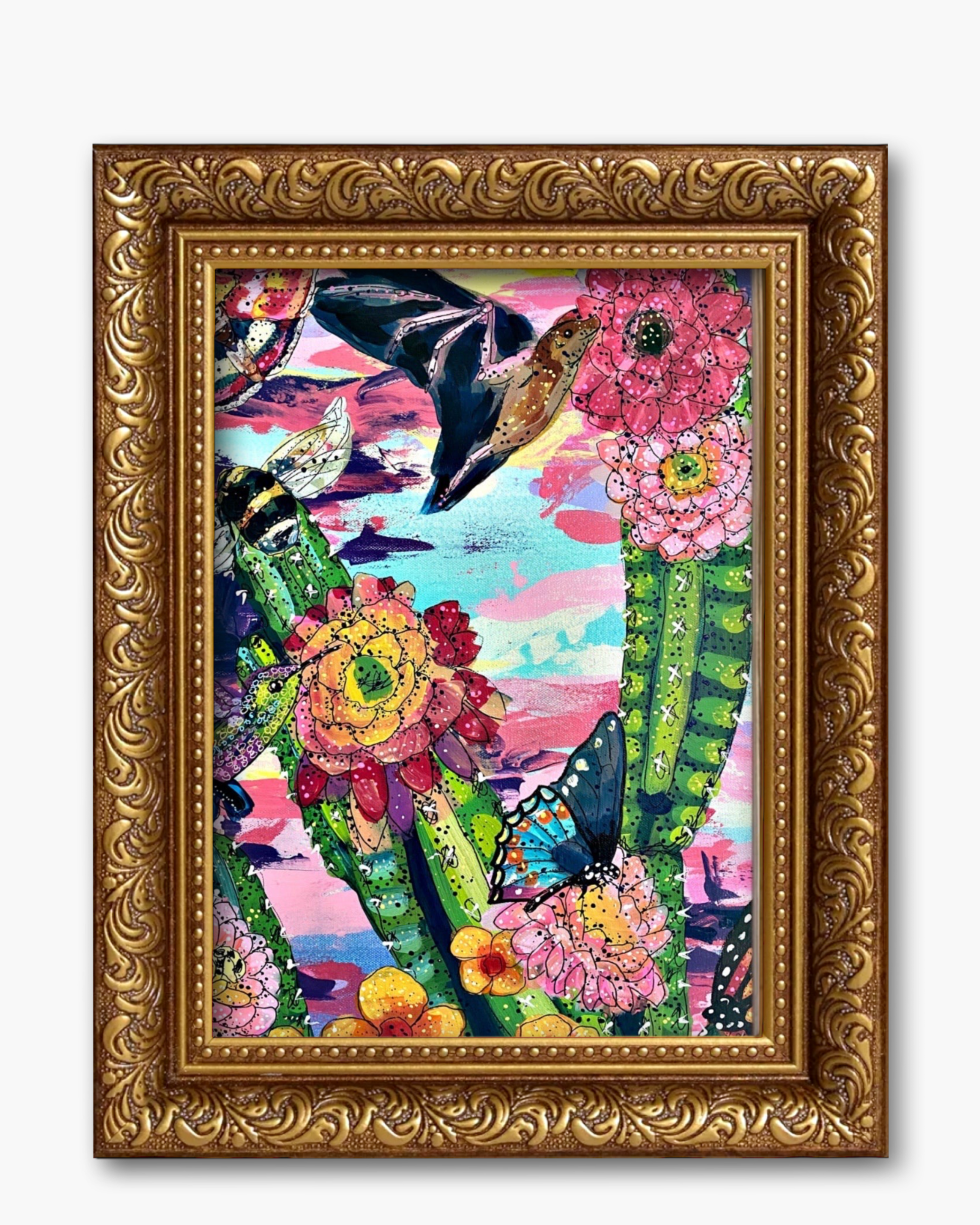 Desert Dawn Fine Art Magnet ( Large )