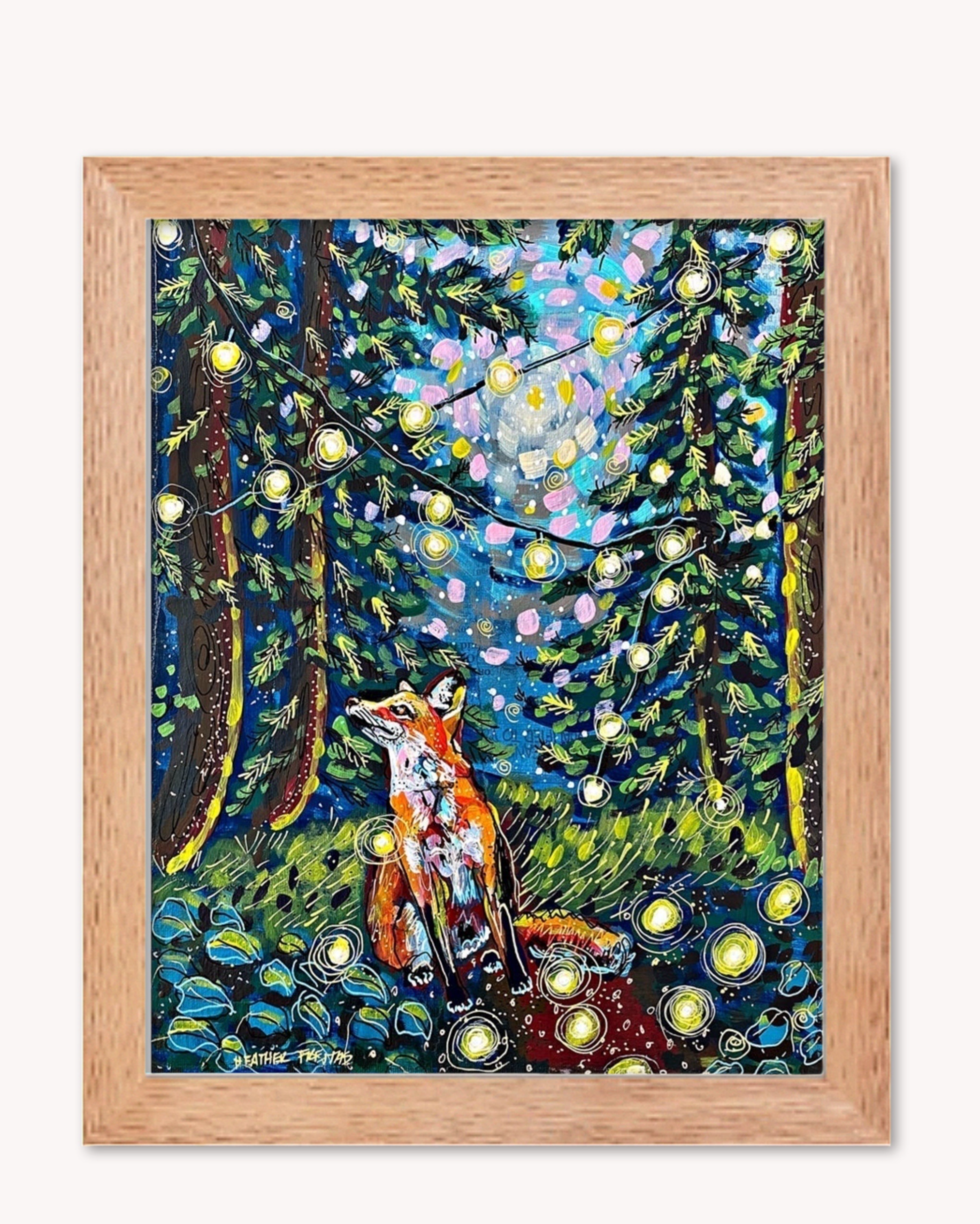 Forest Fox Print