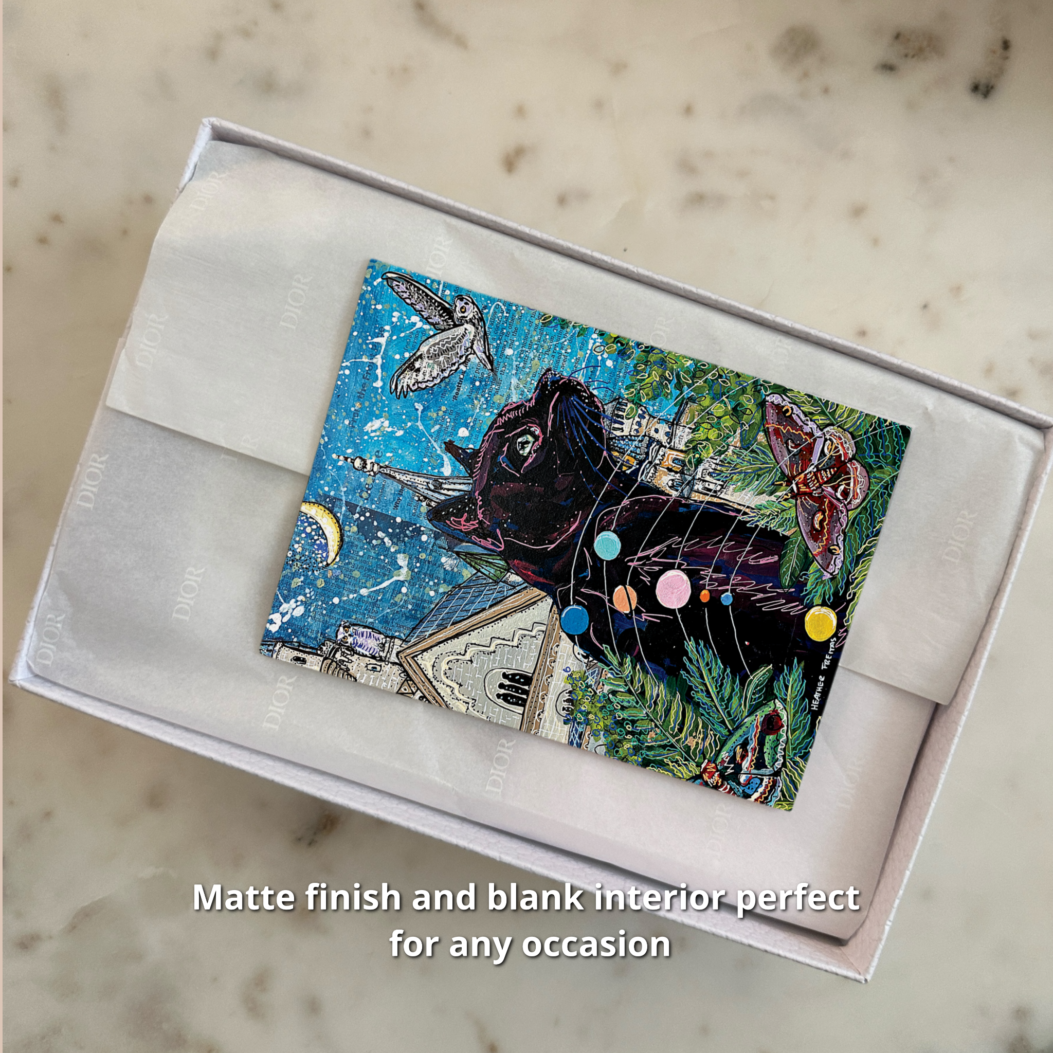 Jupiter Castle Cat - Greeting Card / Fine Art Print