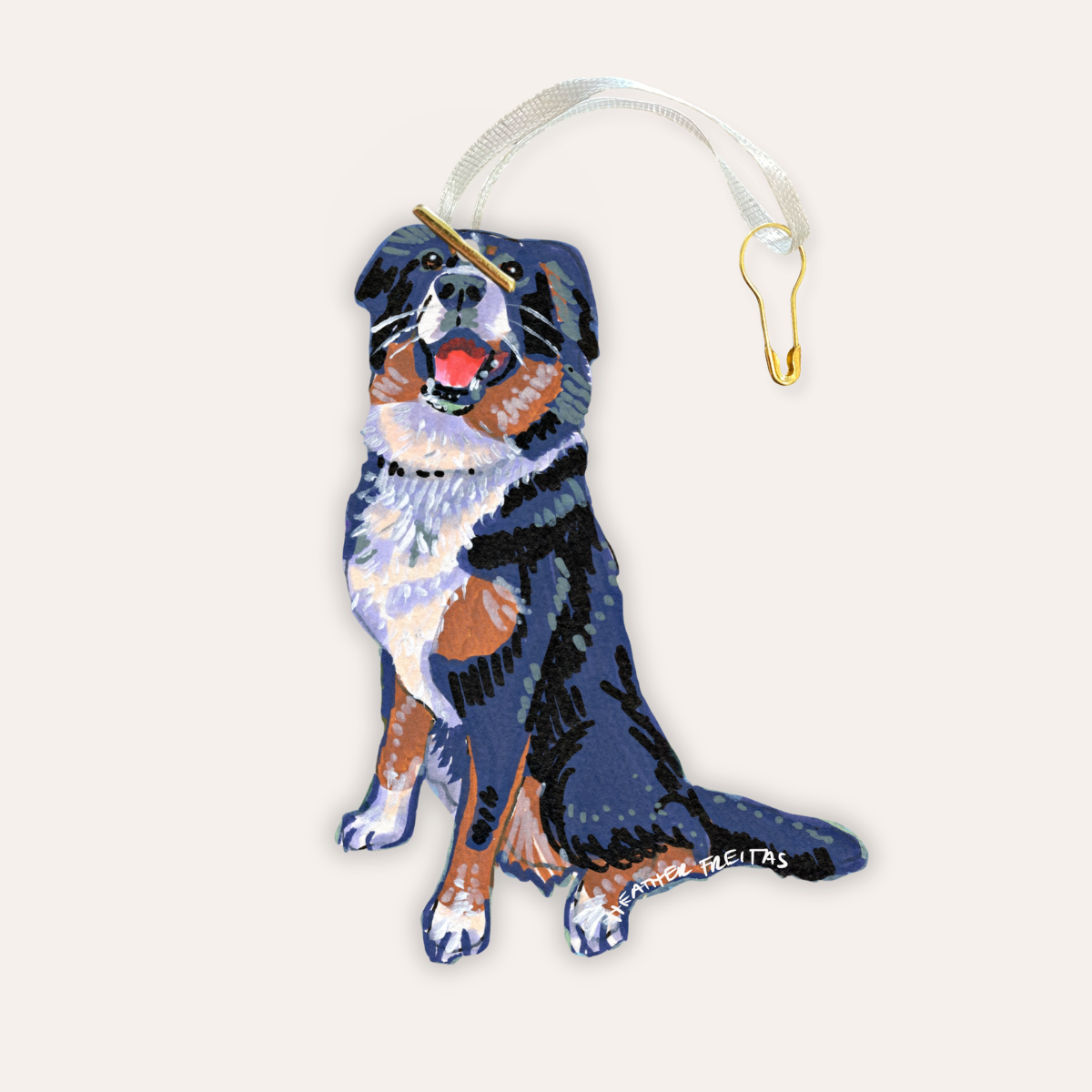Bernese Mountain Dog Gift Tag