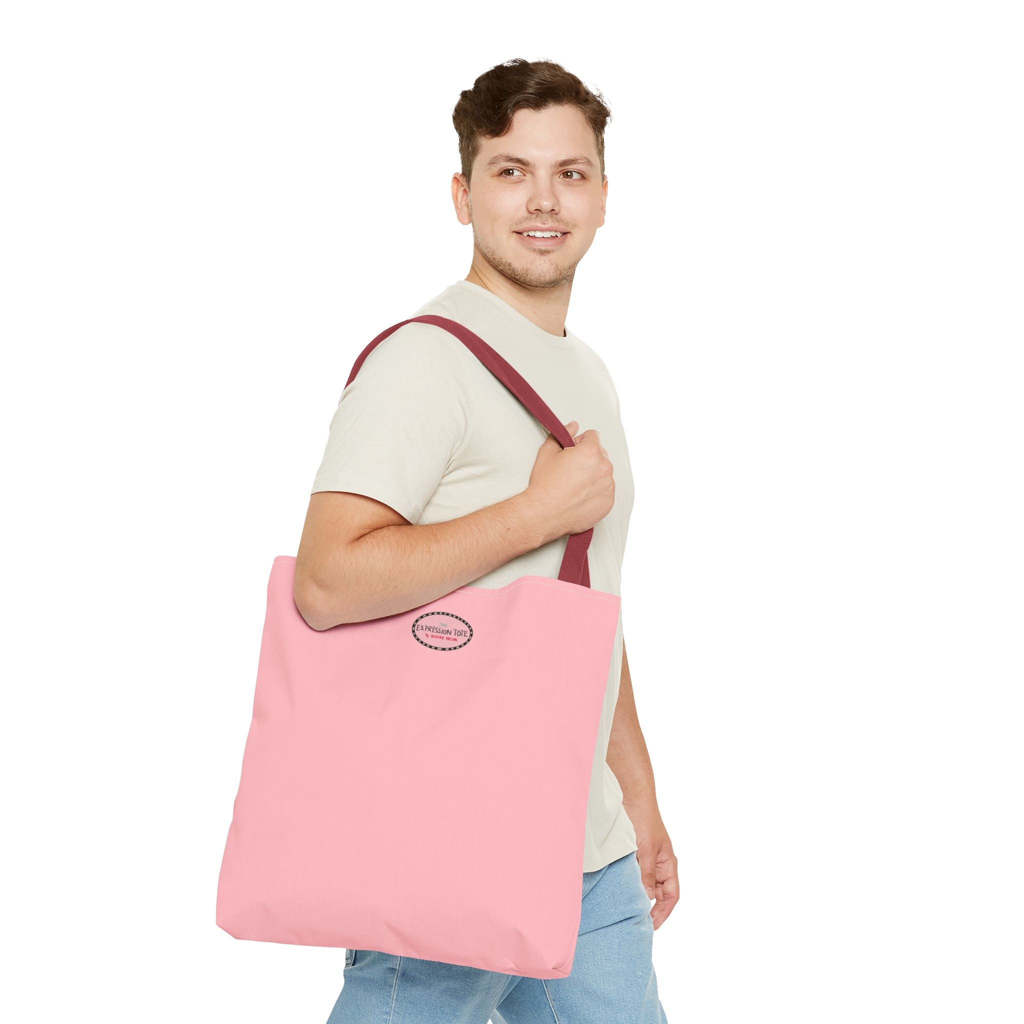 Pink Basic Tote ( Unlined )