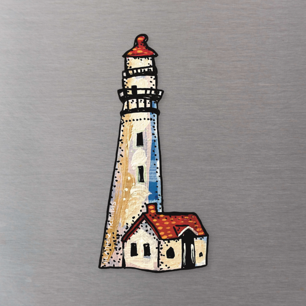 Lighthouse Magnet ( Die-Cut )