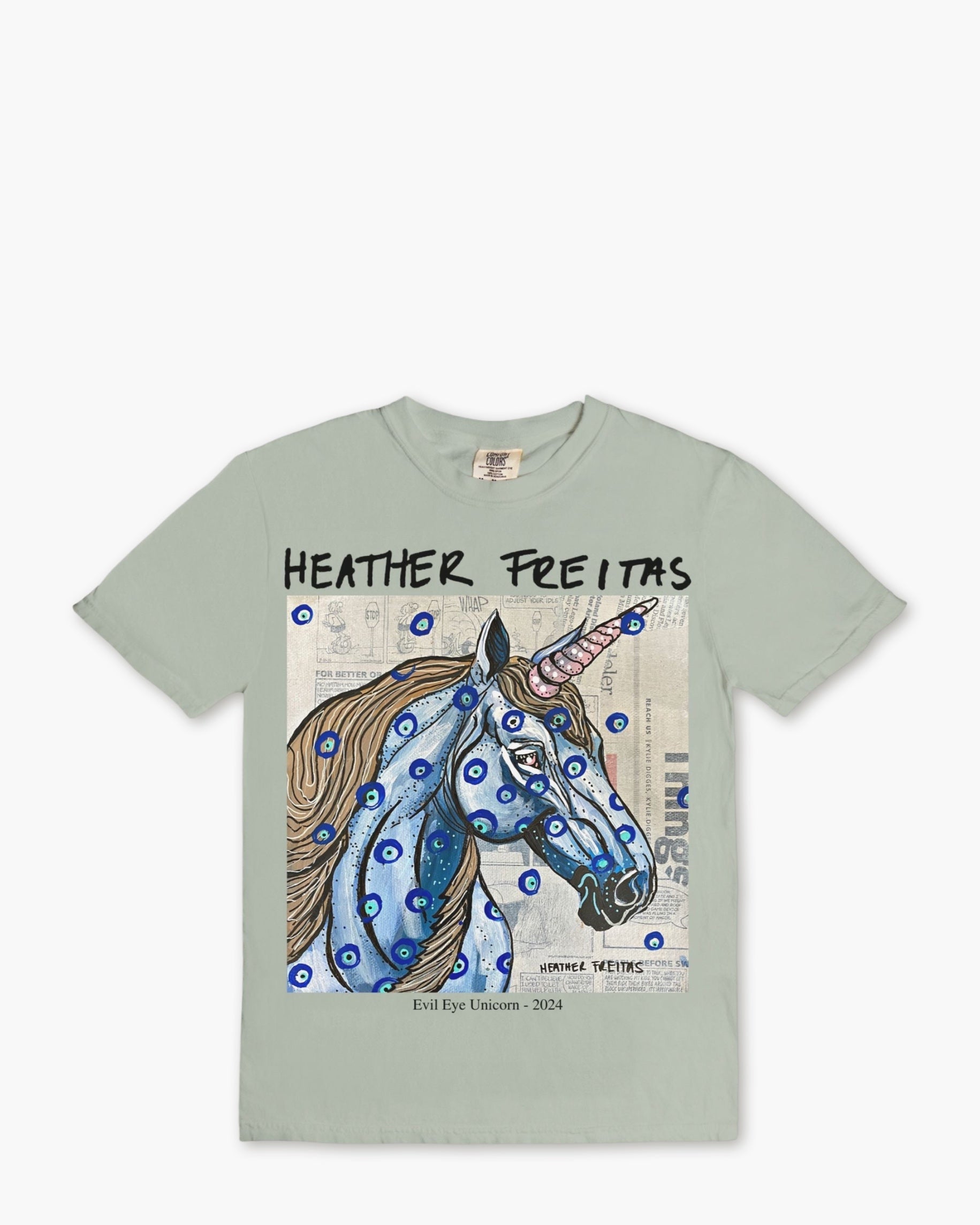 Evil Eye Unicorn Tee