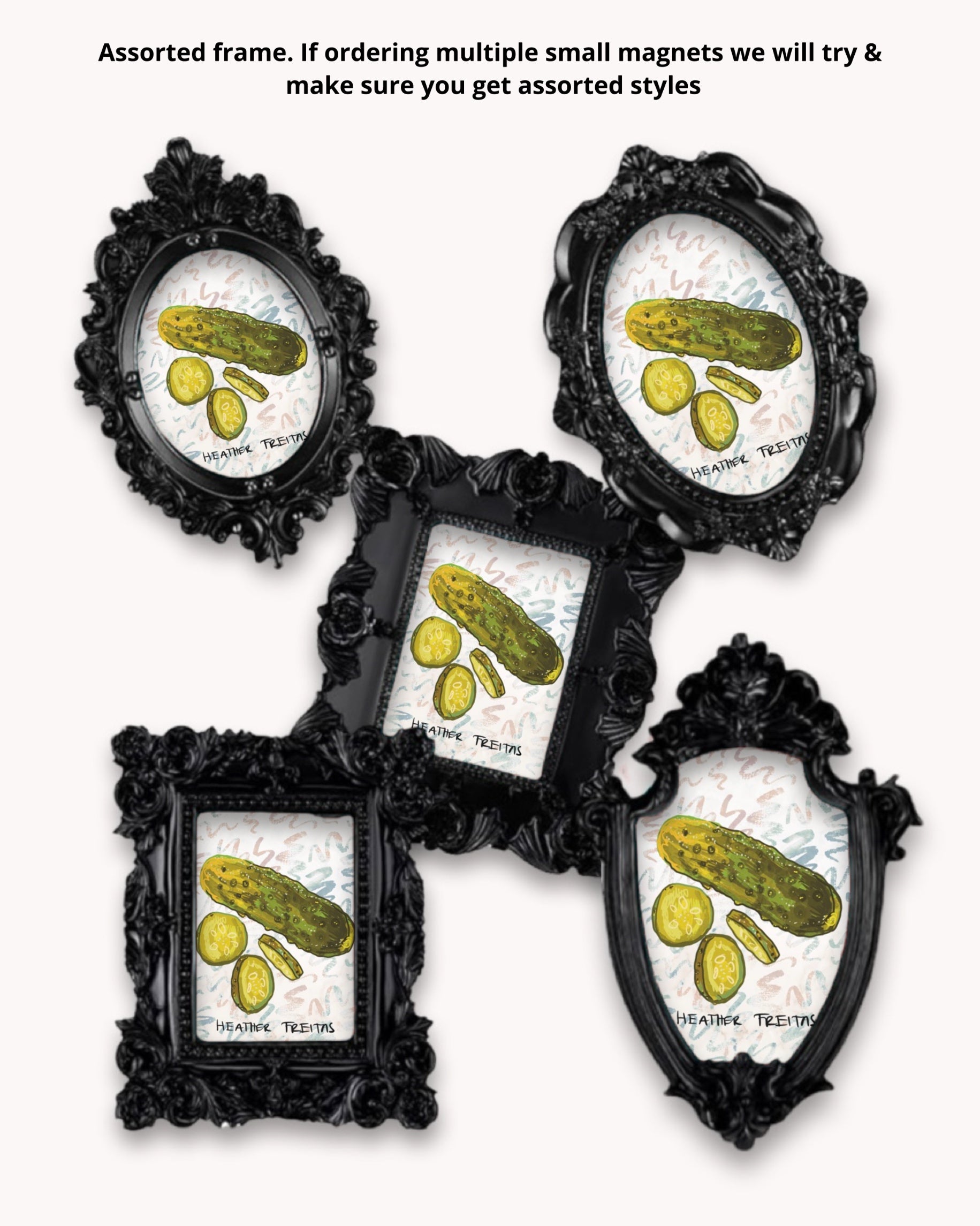 Pickles Framed Magnet ( Small )