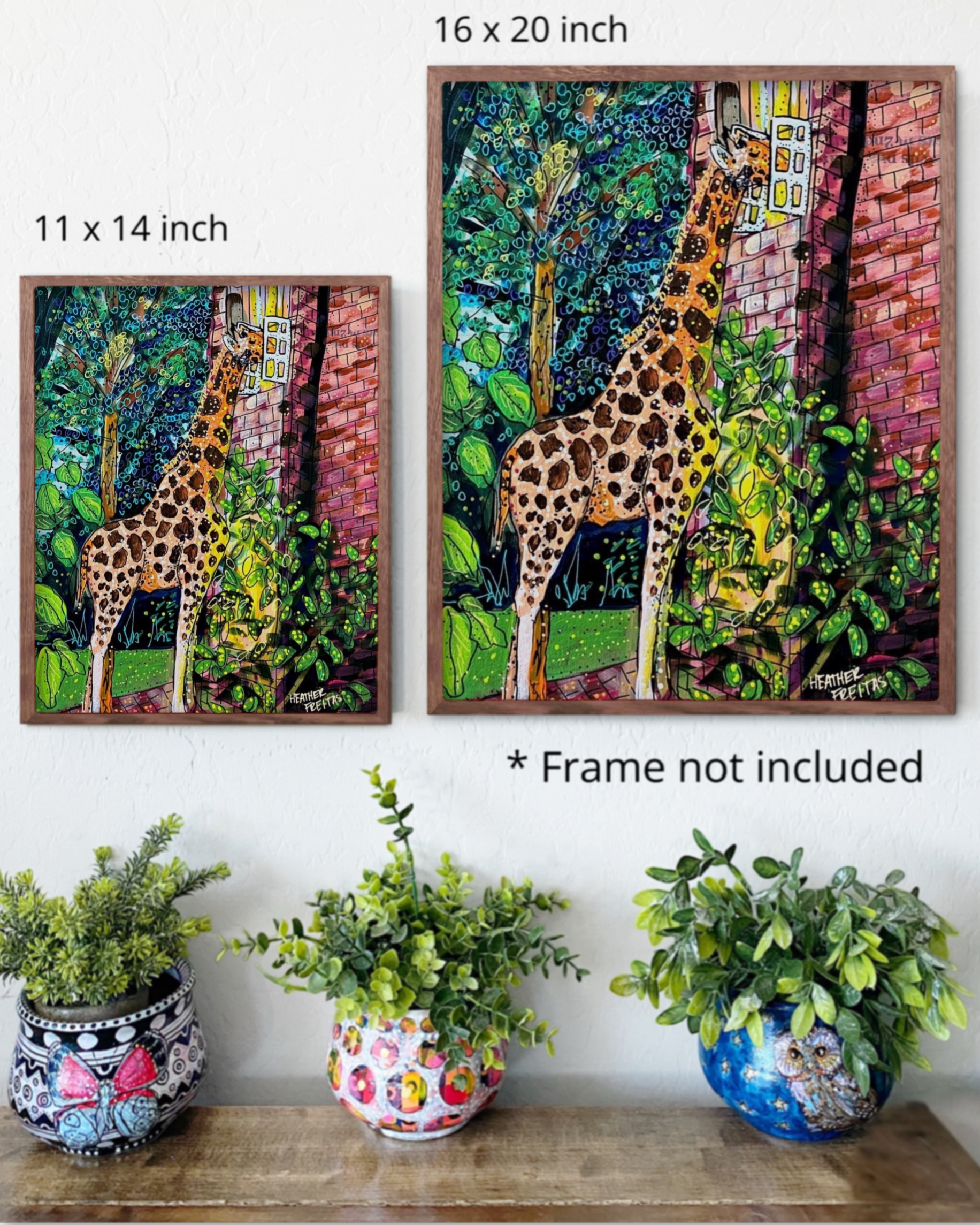 Twilight Snack Giraffe Print