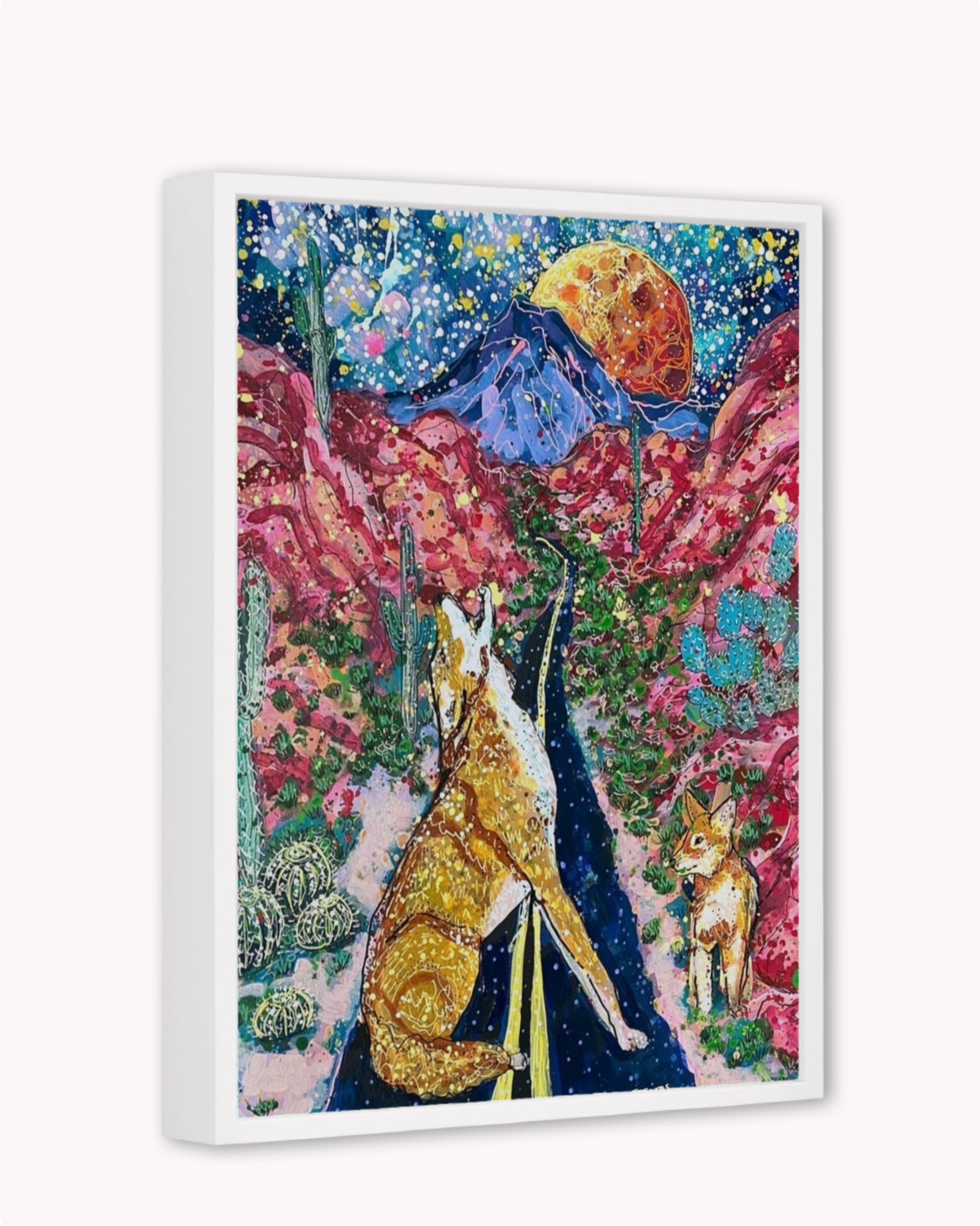 Desert Moon Daisy Print