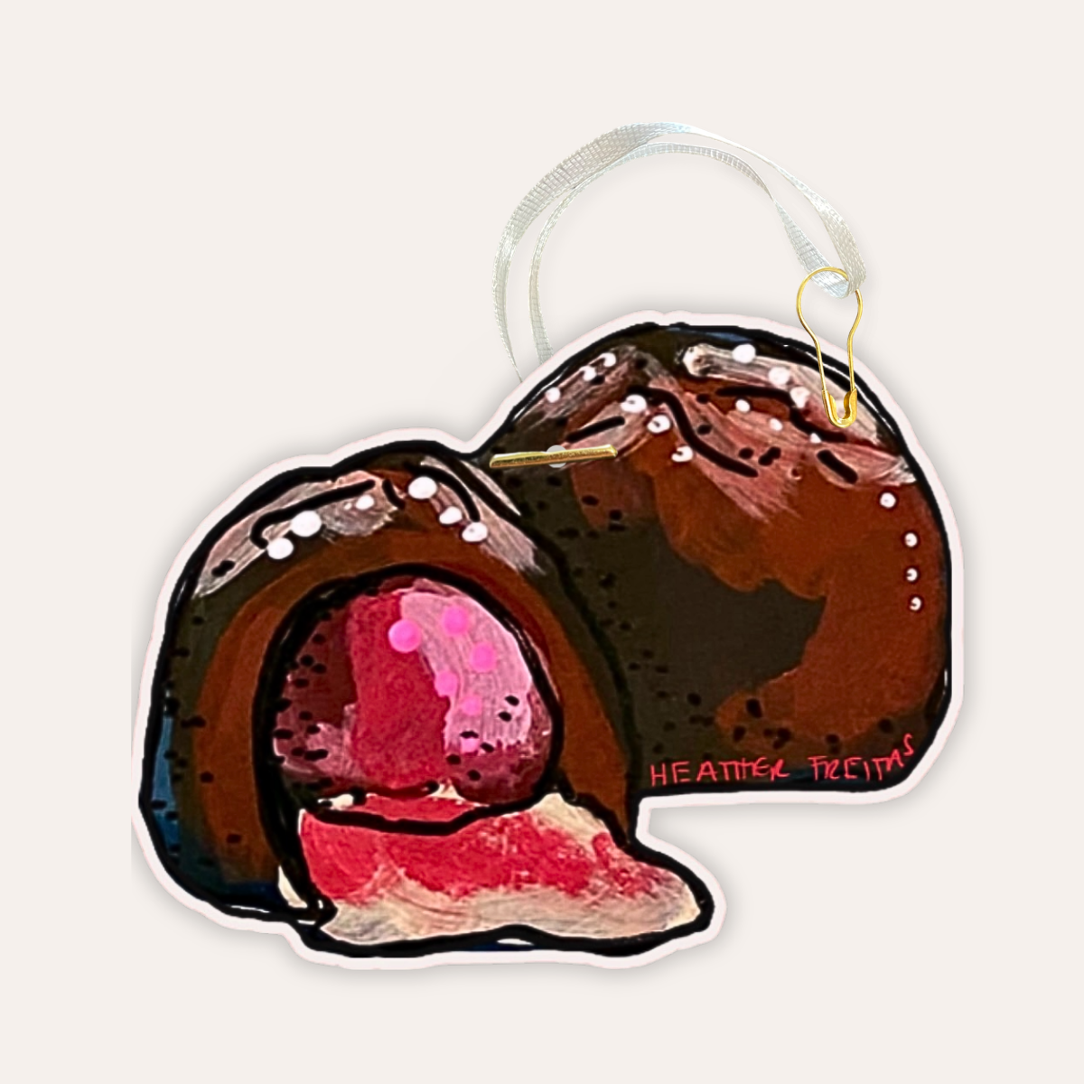 Chocolate Covered Cherries Gift Tag