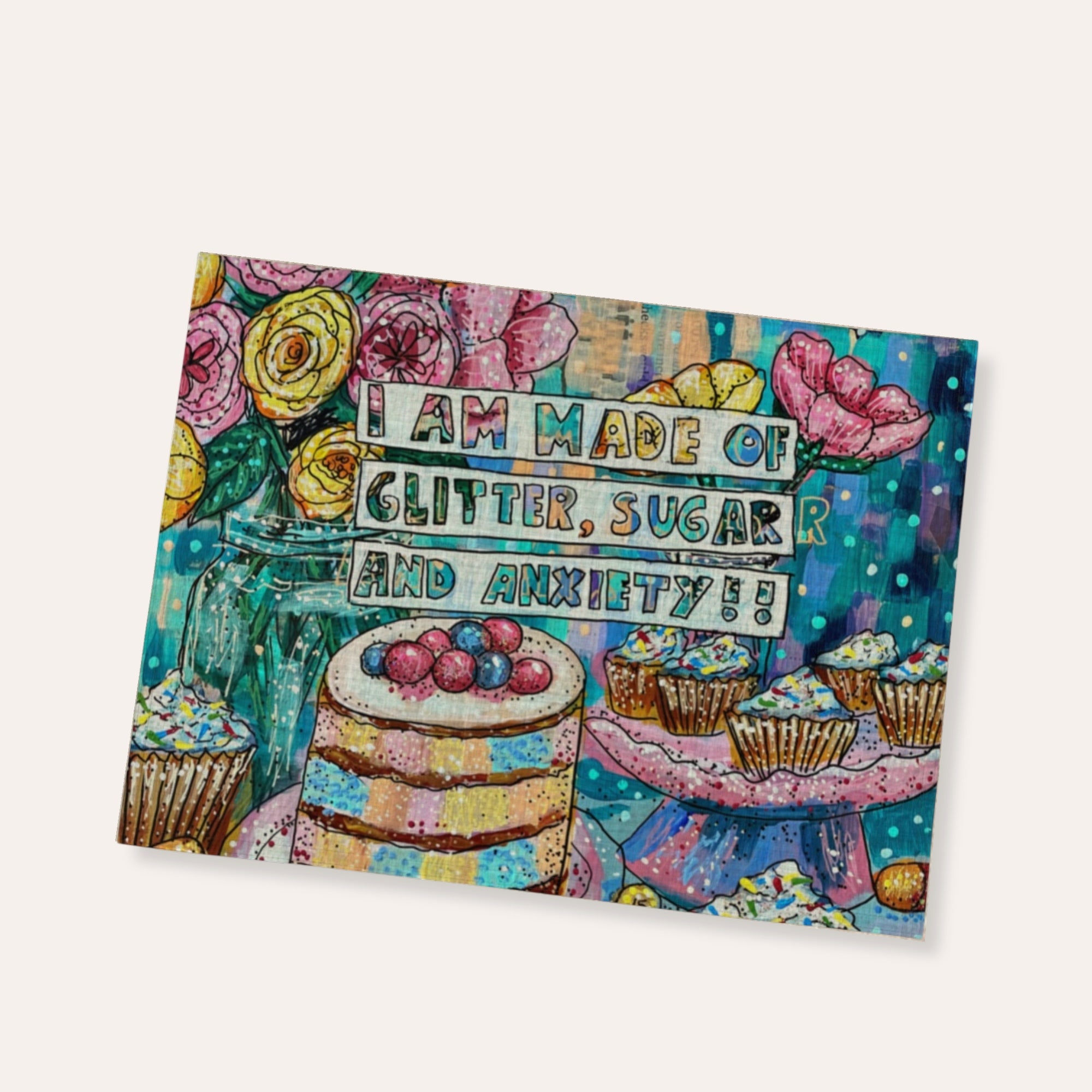 Glitter, Sugar & Anxiety Placemat