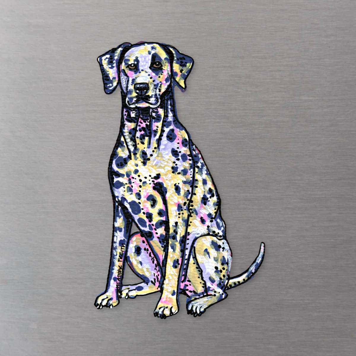 Dalmatian Magnet ( Die-Cut )