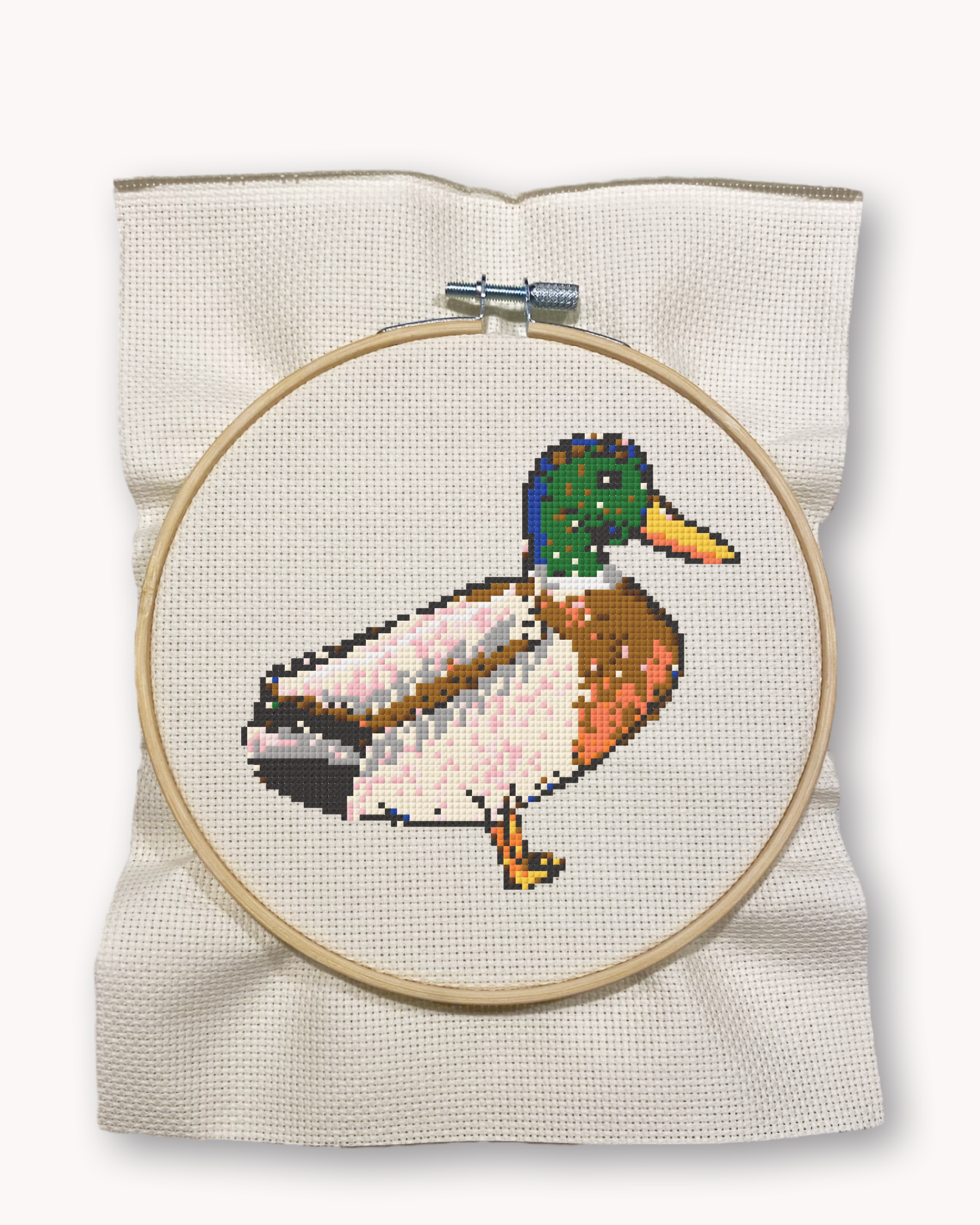 Mallard Cross Stitch Kit ( LG 5 inch )