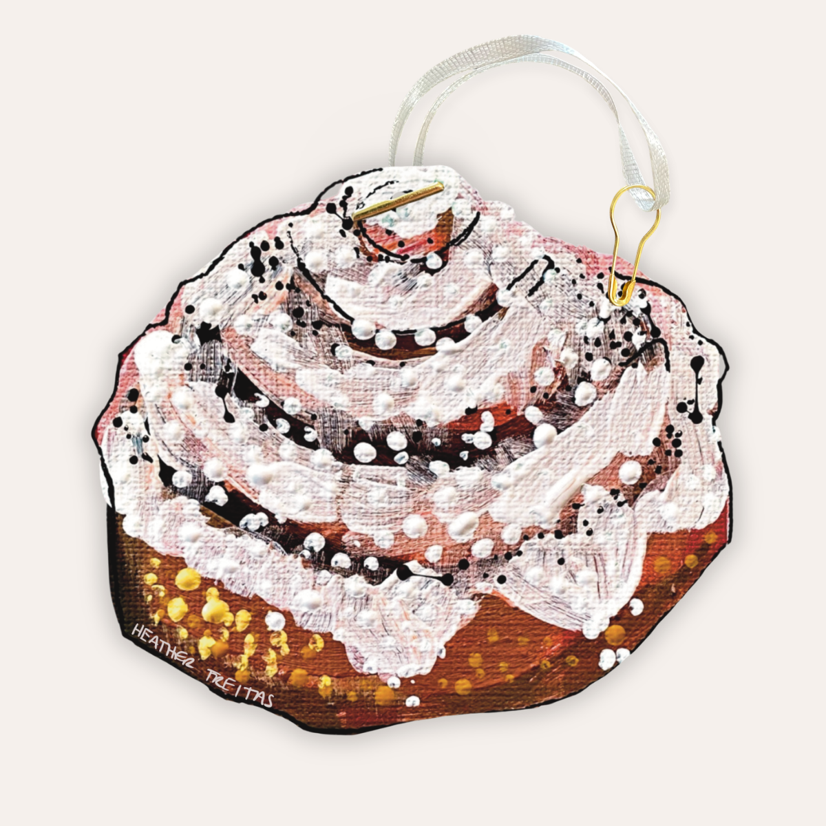 Cinnamon Roll Gift Tag