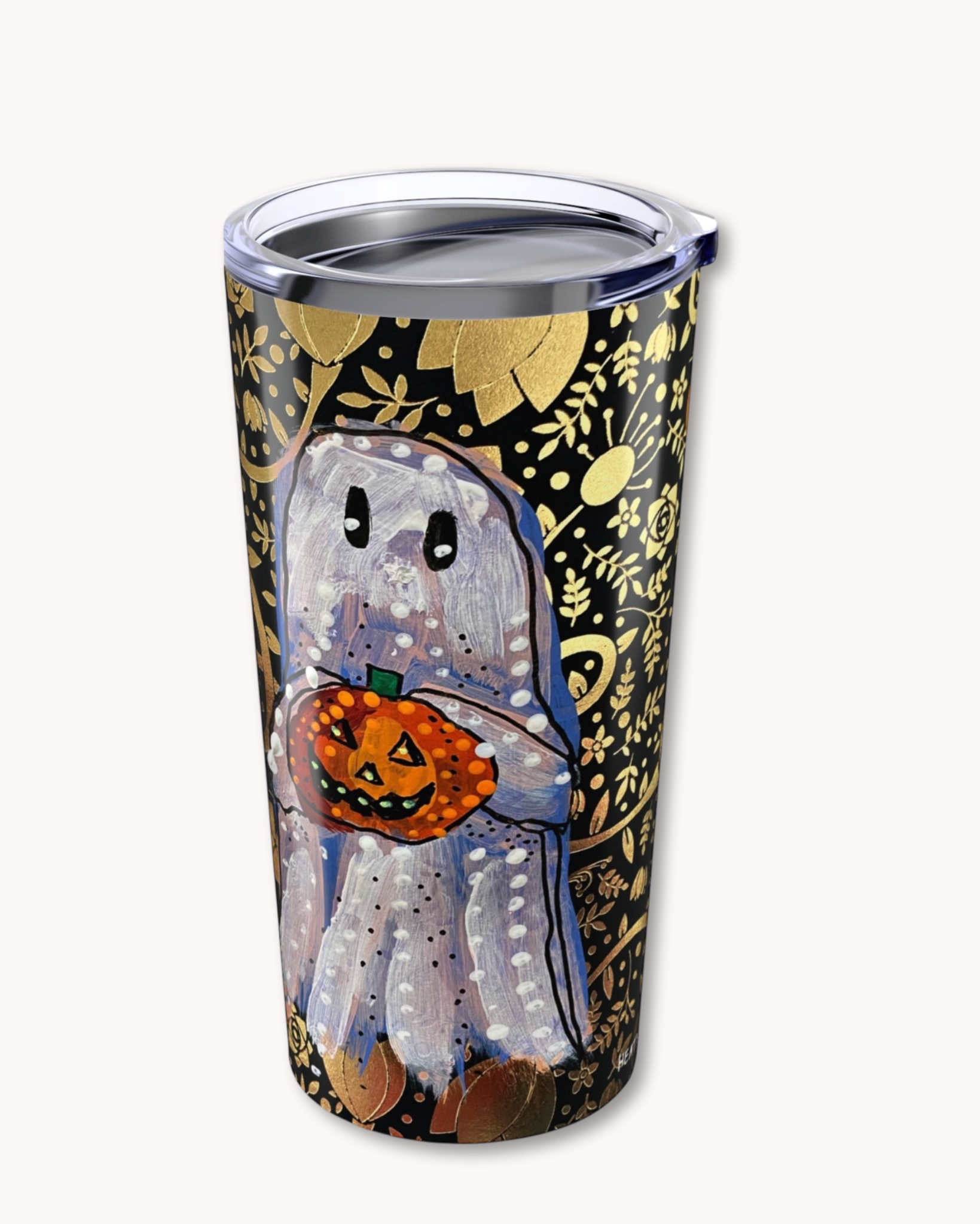Gold Ghost 20oz Tumbler