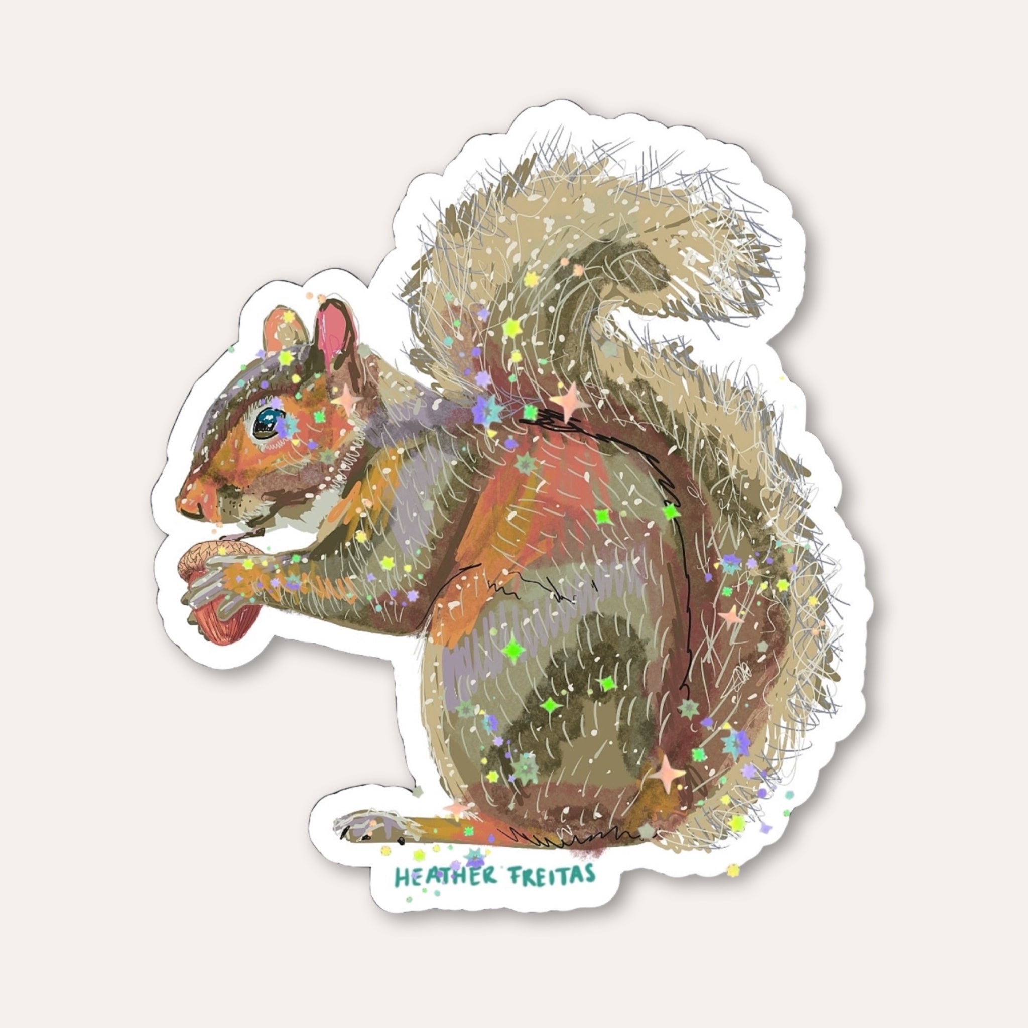 Squirrel Sticker