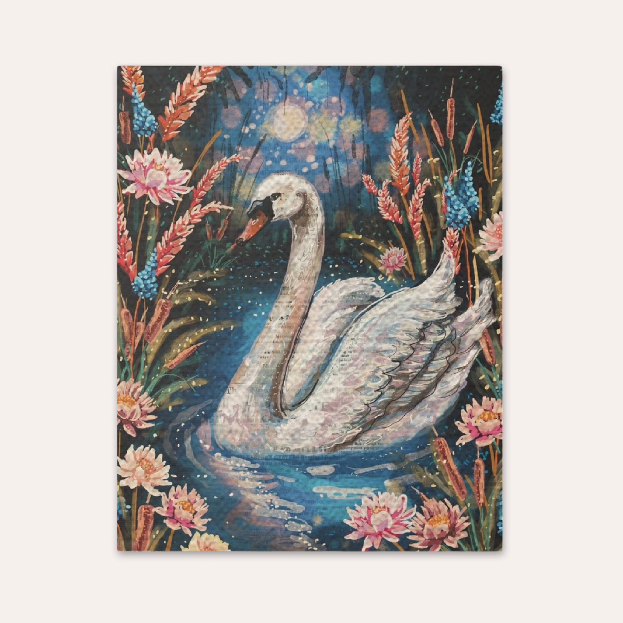 Serenity Swan Fine Art Print
