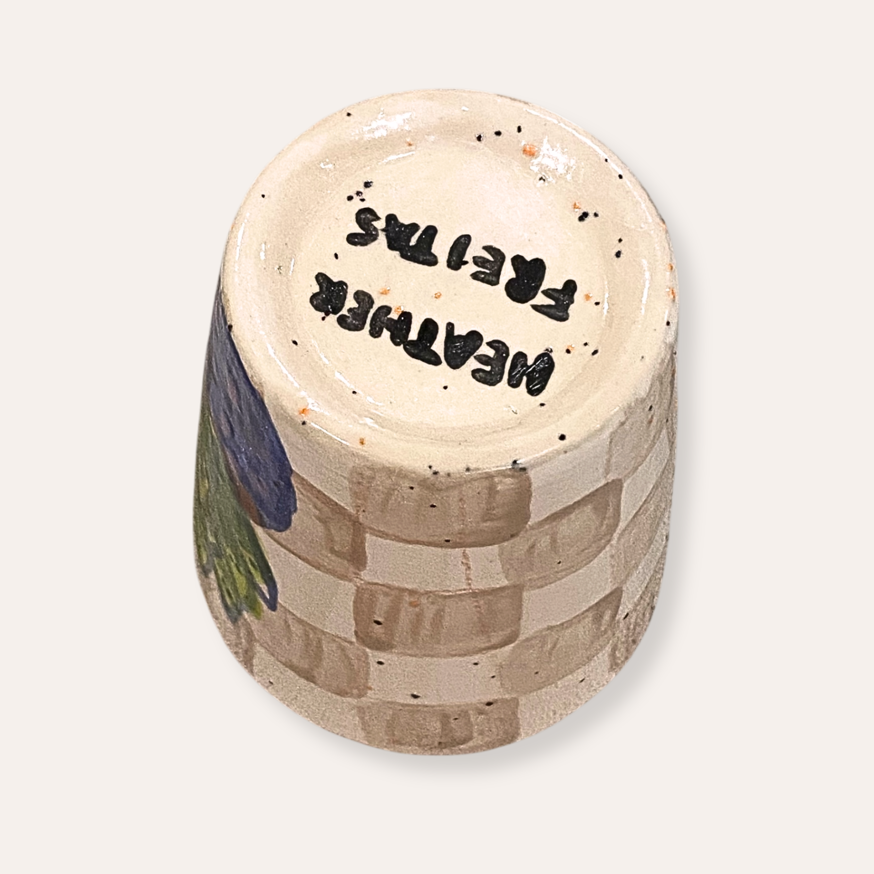 Succ It Hand Painted Ceramic Shot Glass