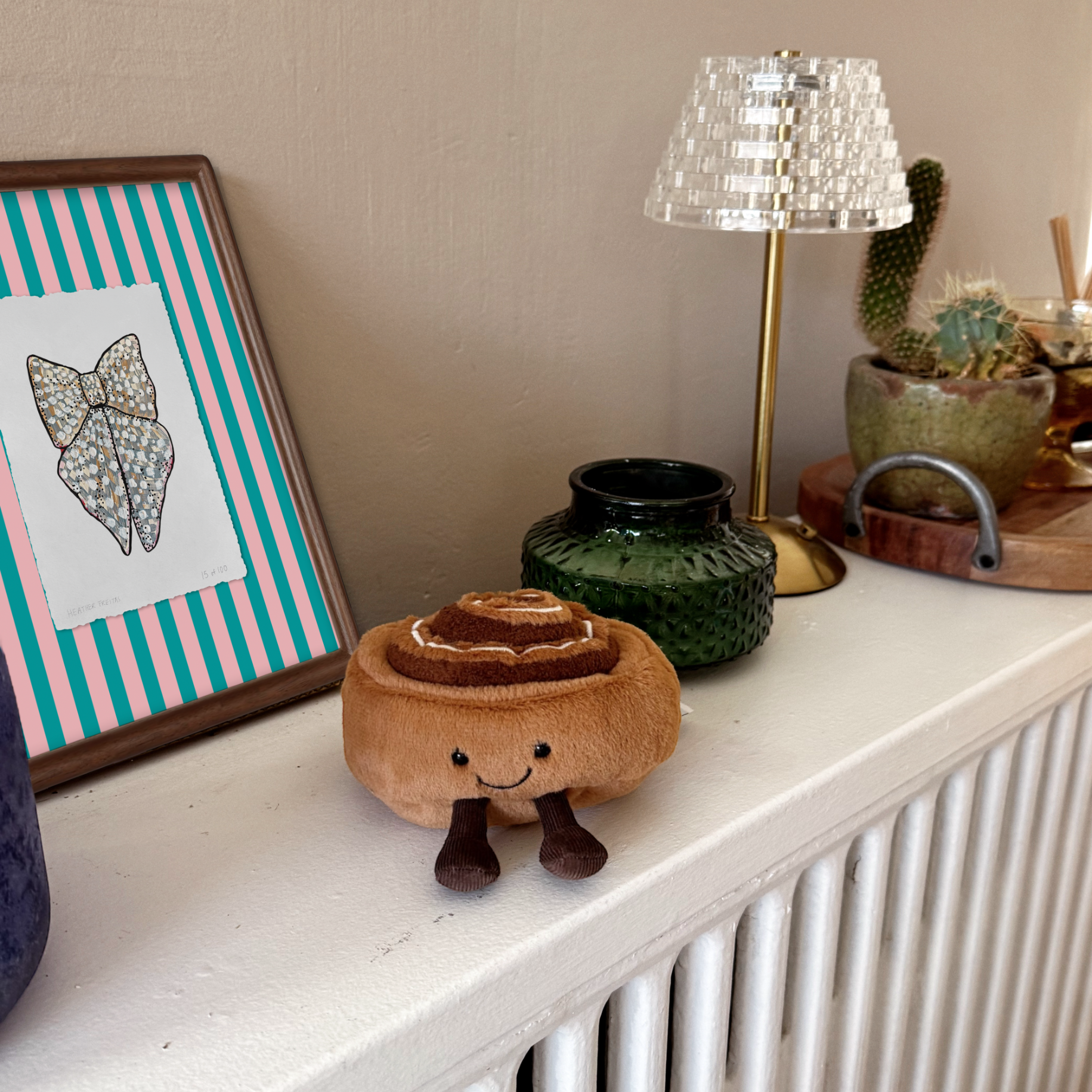 White Ribbon Limited Edition Framed Print