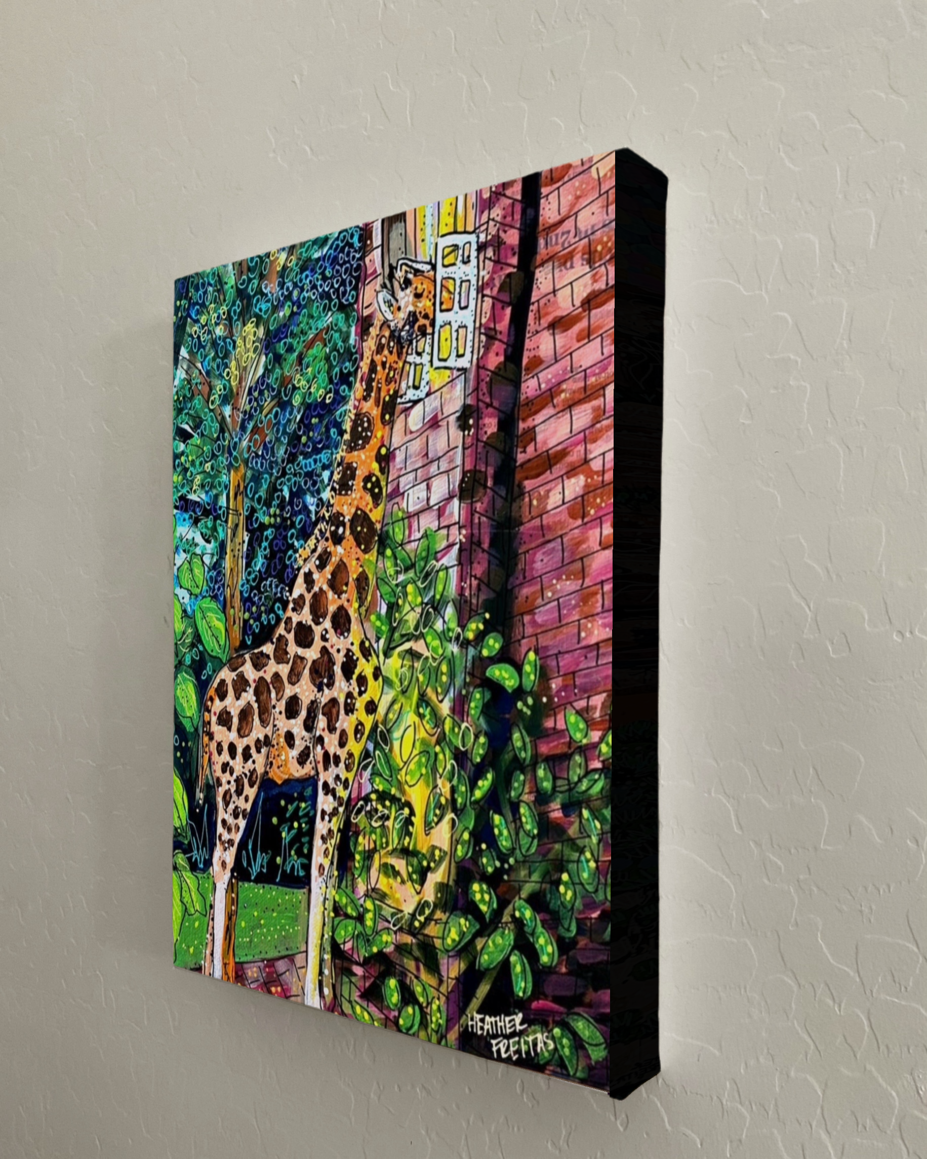 Twilight Snack Giraffe Print