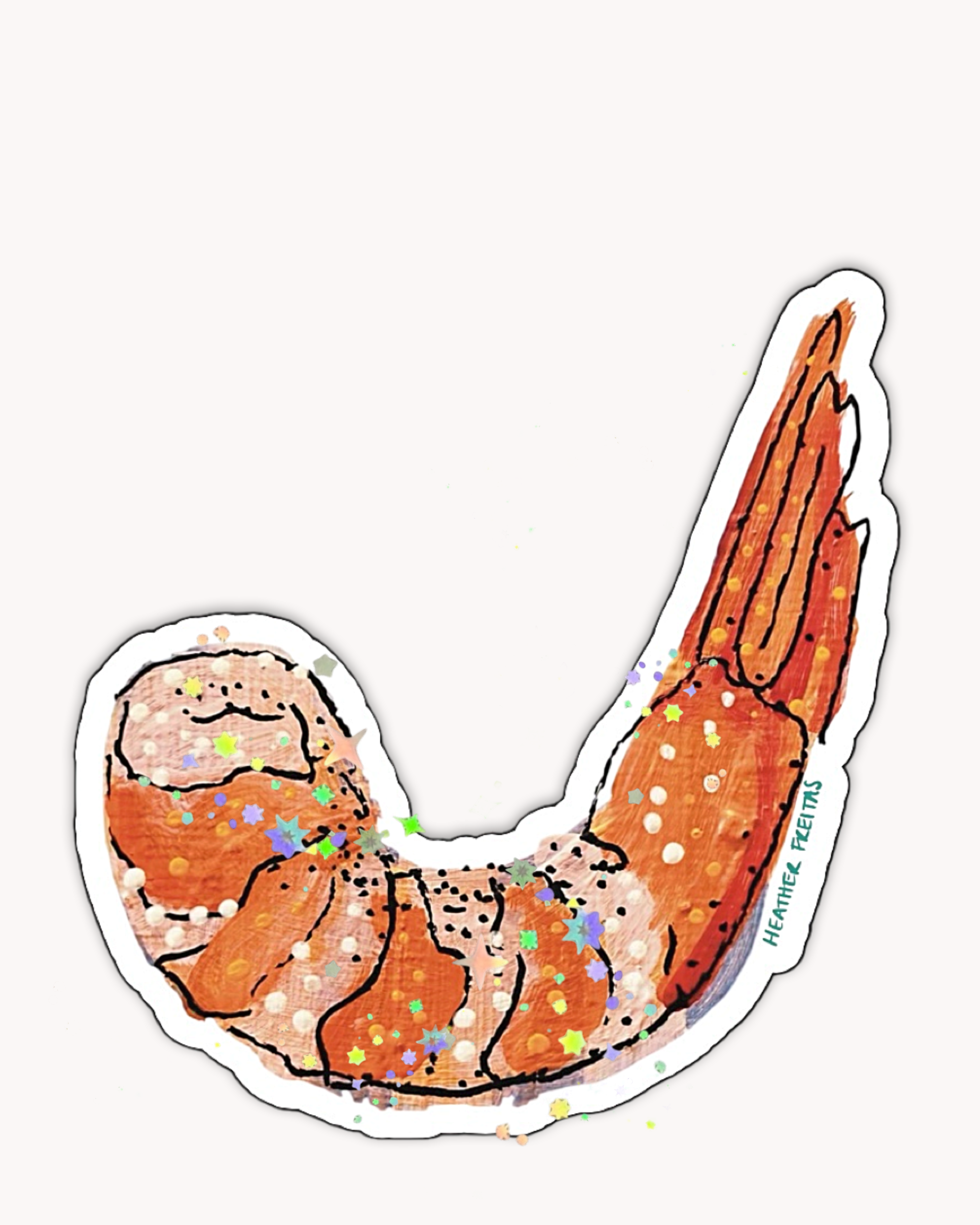 Shrimp Sticker