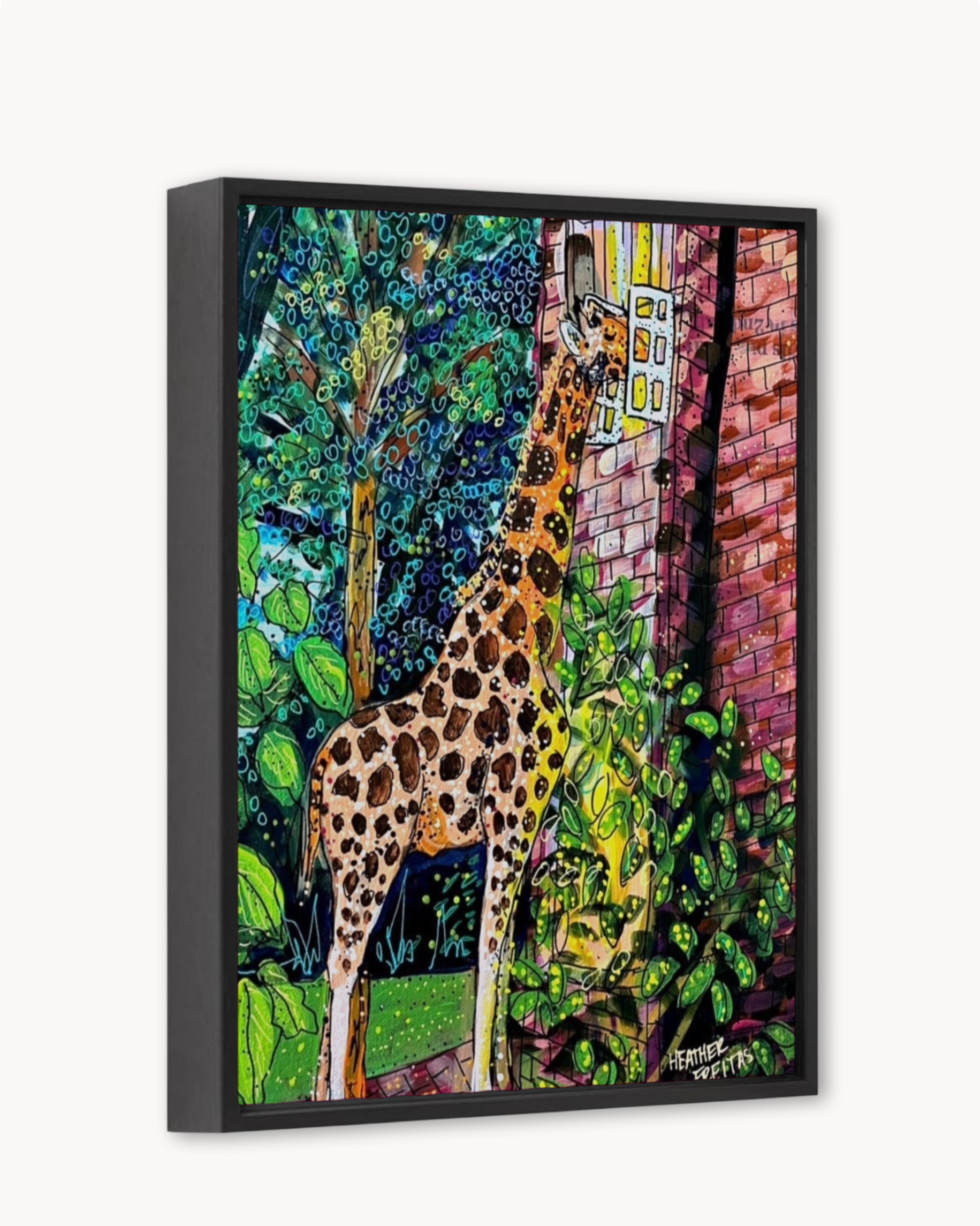 Twilight Snack Giraffe Print