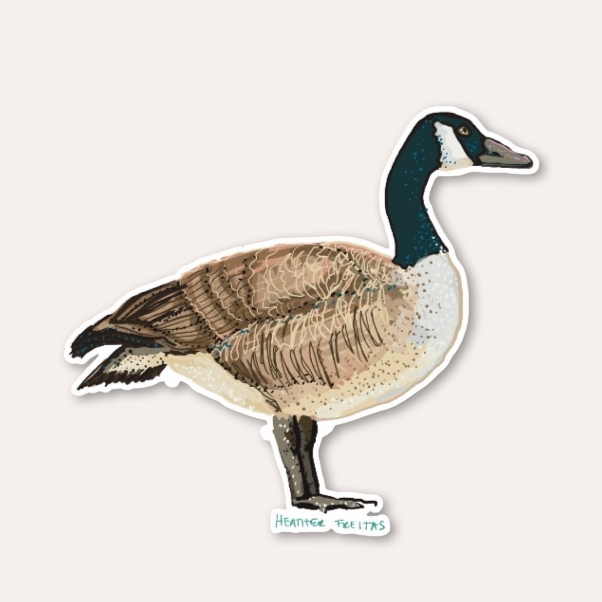 Silly Goose Sticker