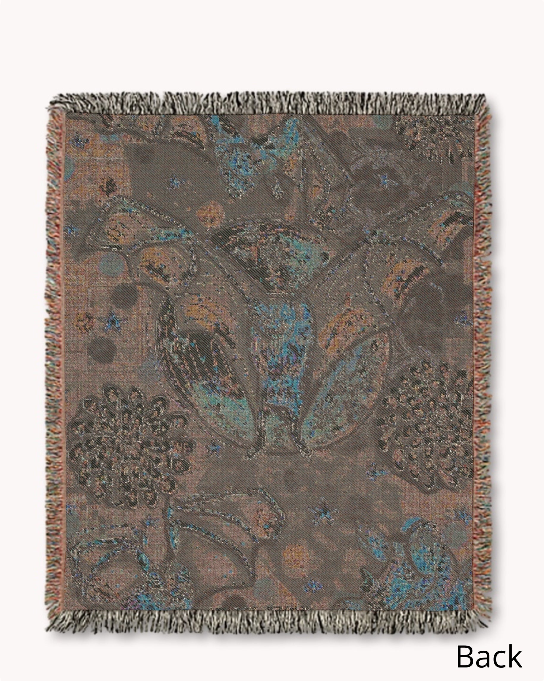 Vampire Bats Woven Blanket Tapestry