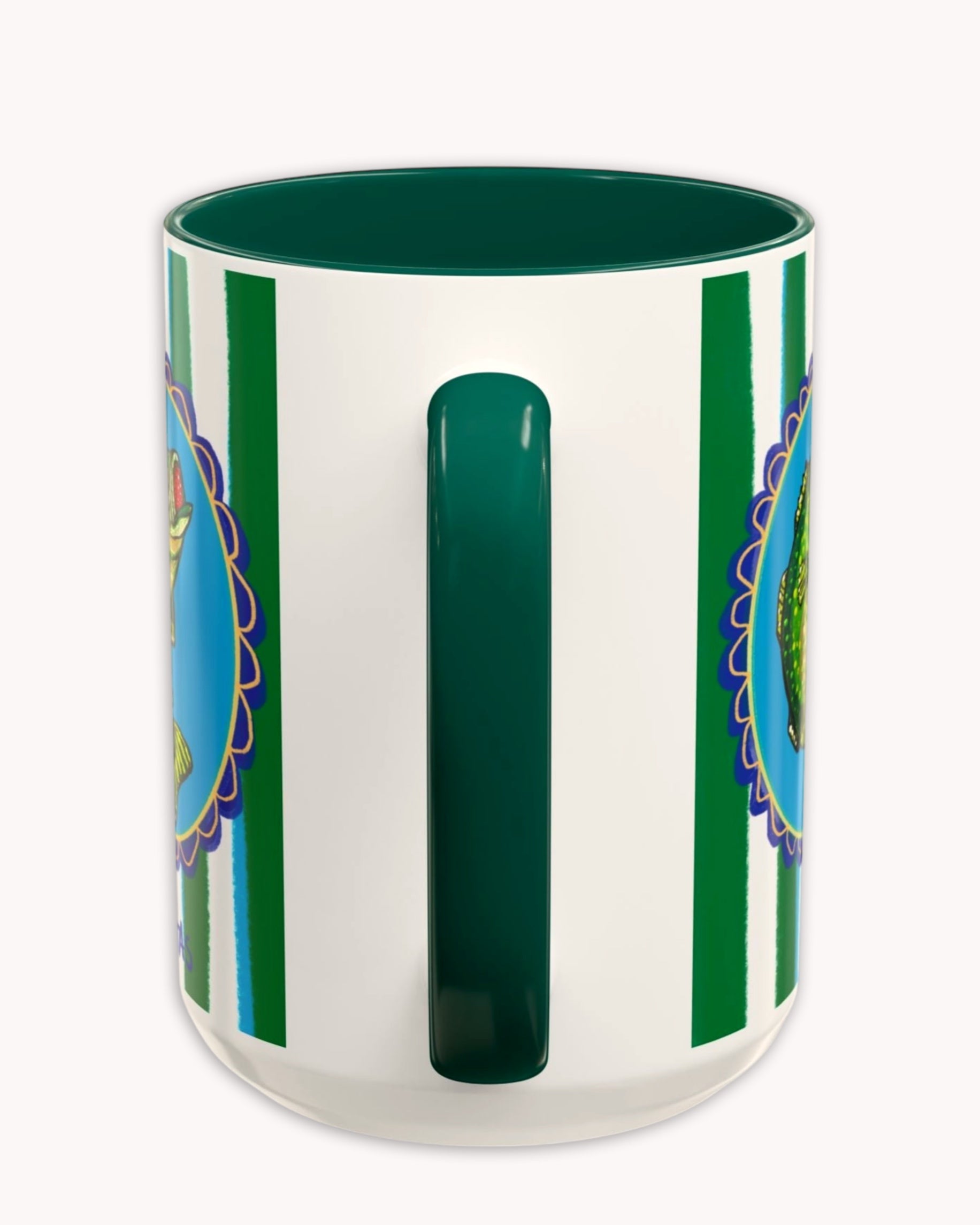 Bass Fish Coffee Mug 15oz