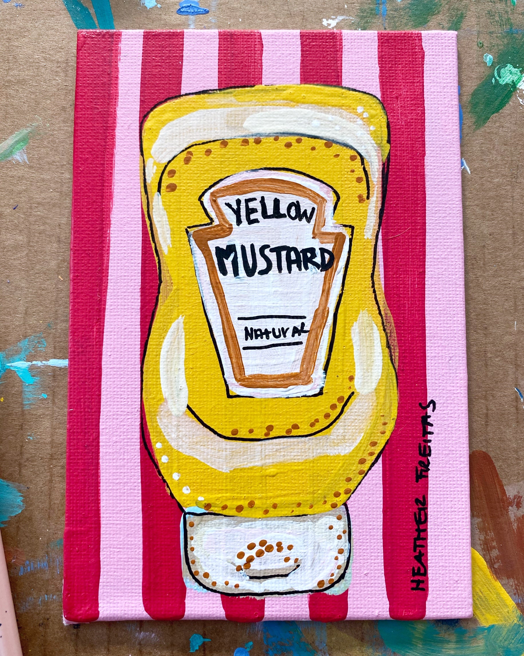 Mustard ( Original Painting )