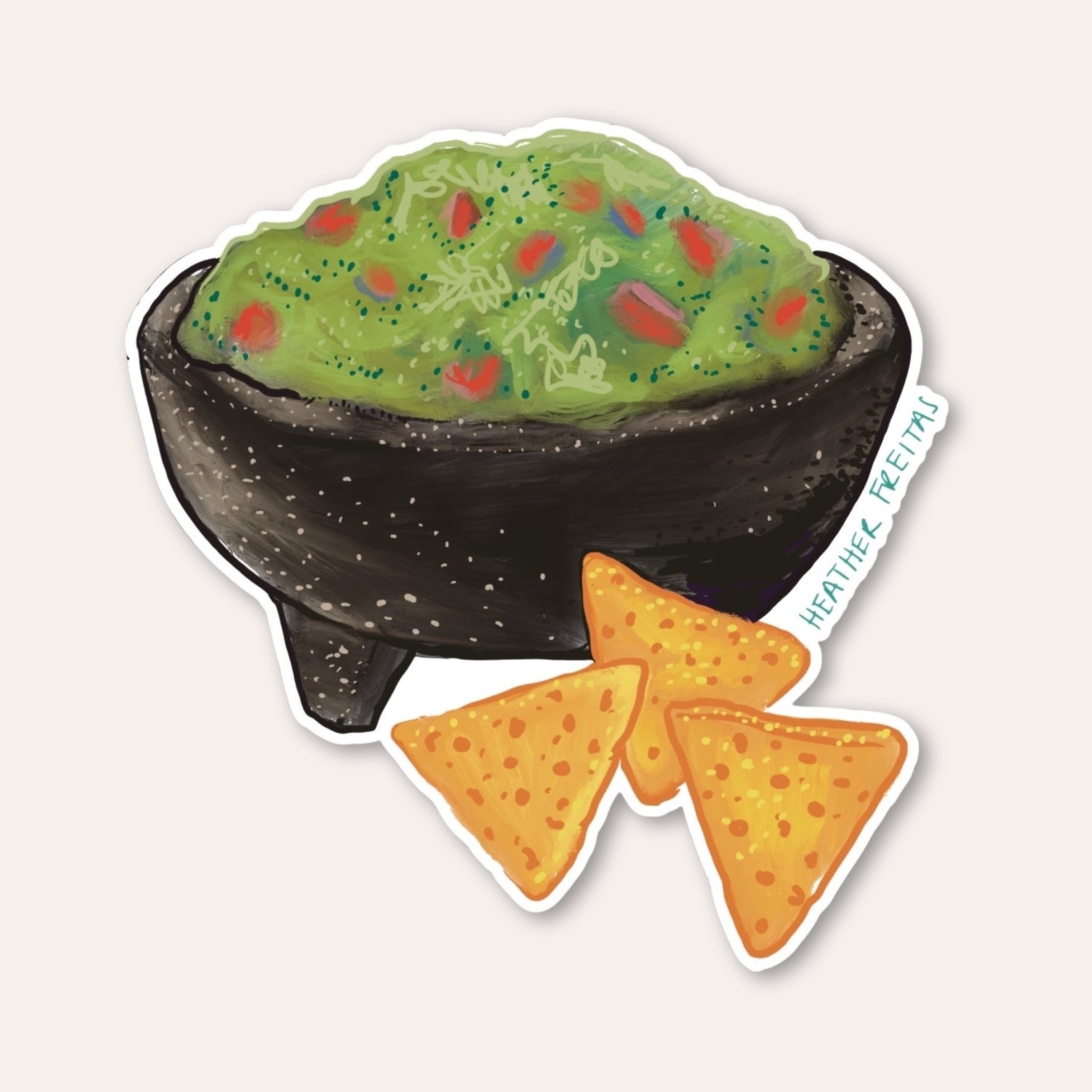 Guacamole Sticker