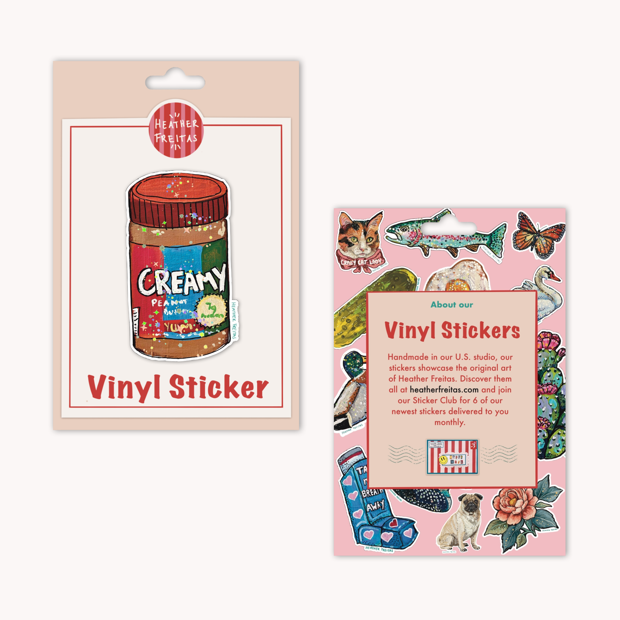 Peanut Butter Sticker