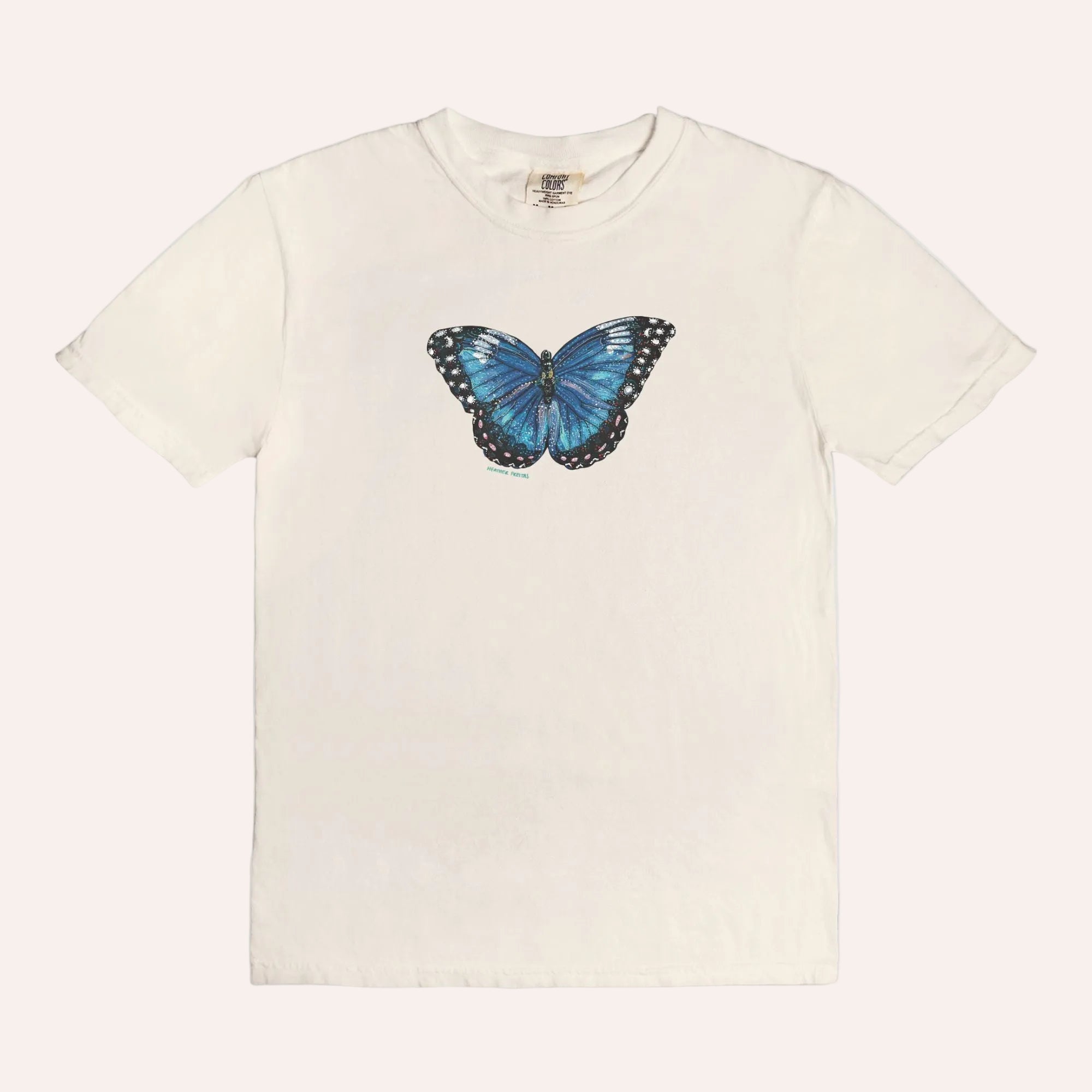 Blue Butterfly Tee