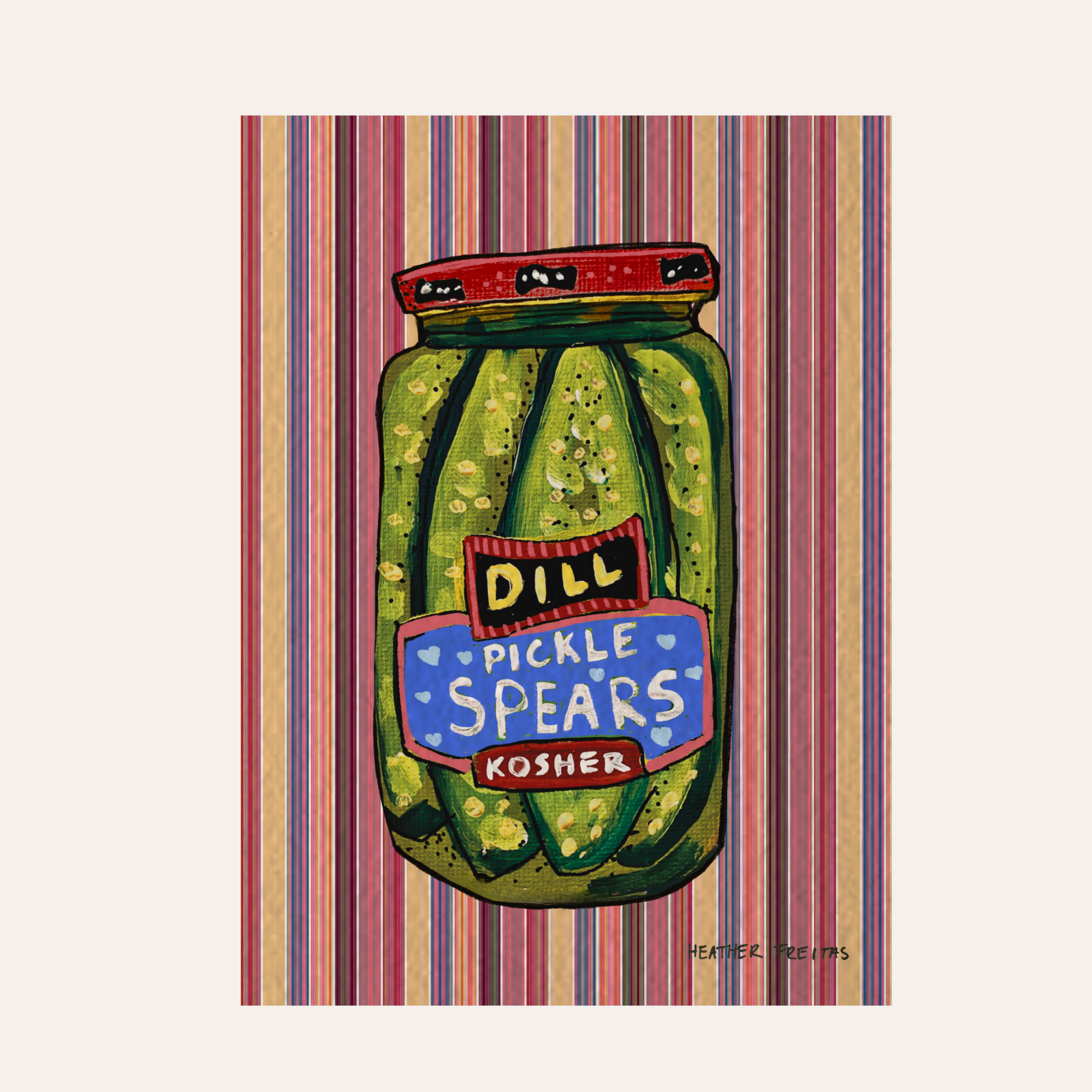 Pickle Spears Mini Fine Art Print