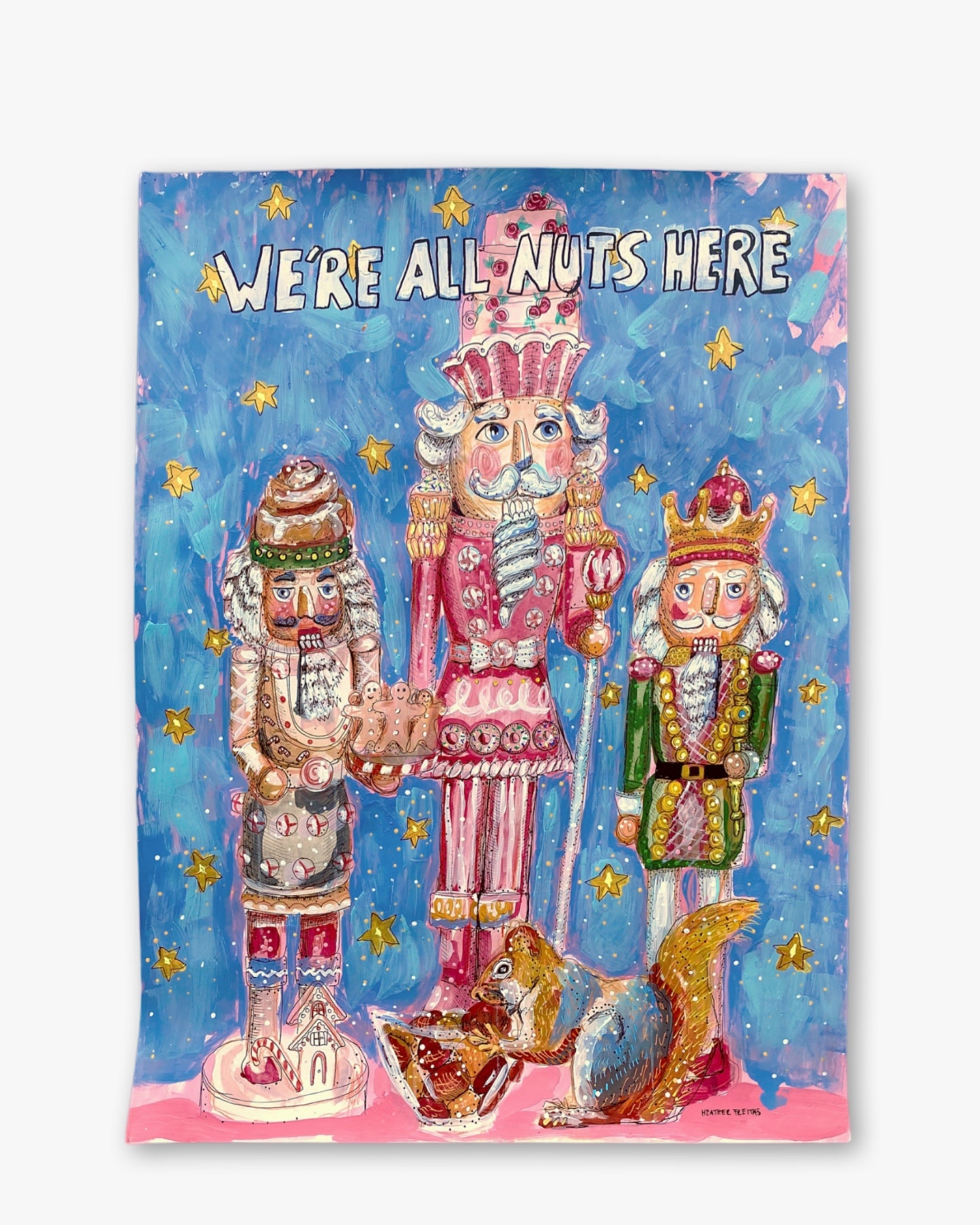 We’re All Nuts Here ( Original Painting )